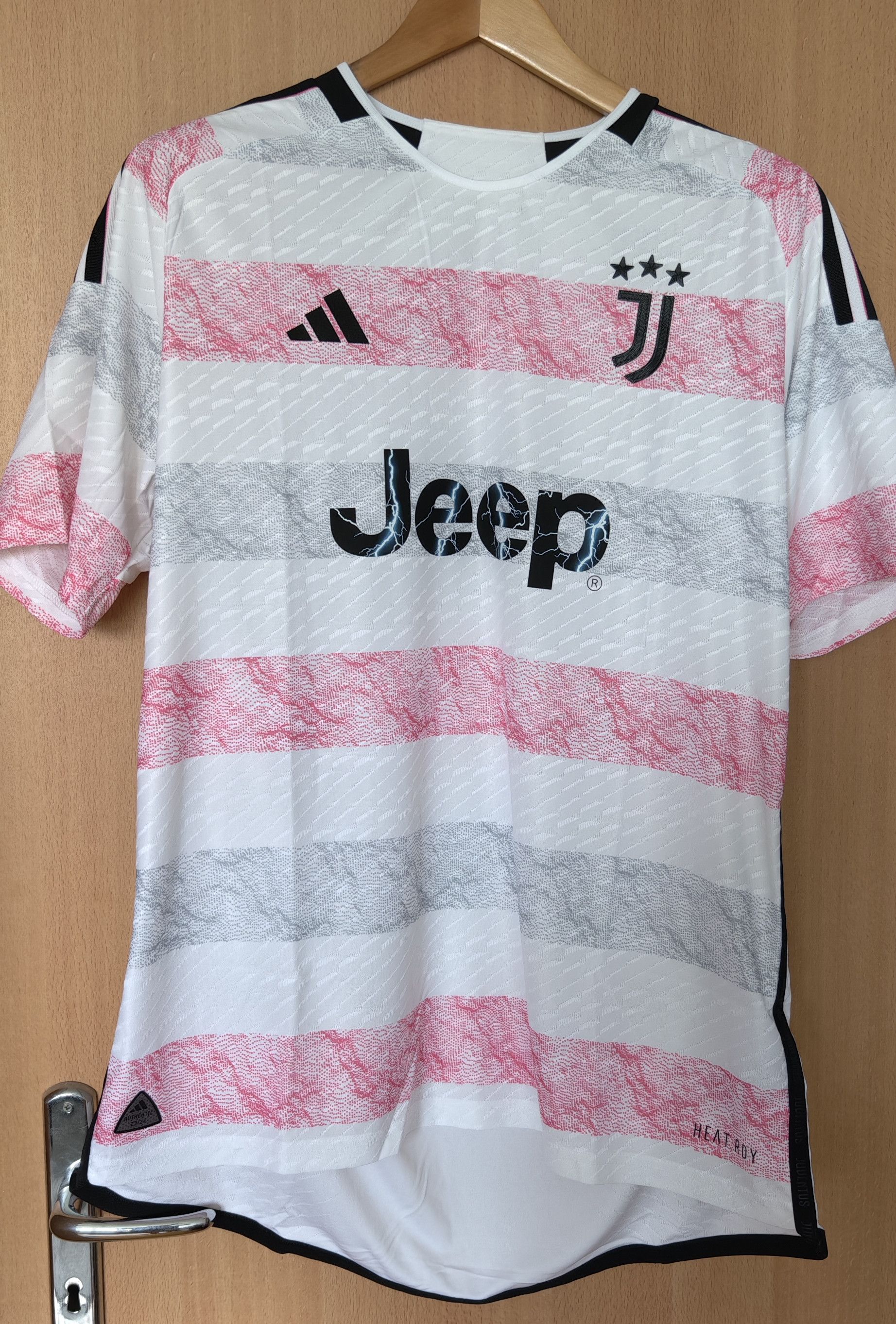 Adidas Juventus Turin 2023 Away jersey Authentic Adidas HR8246 XL Size US XL / EU 56 / 4 - 1 Thumbnail