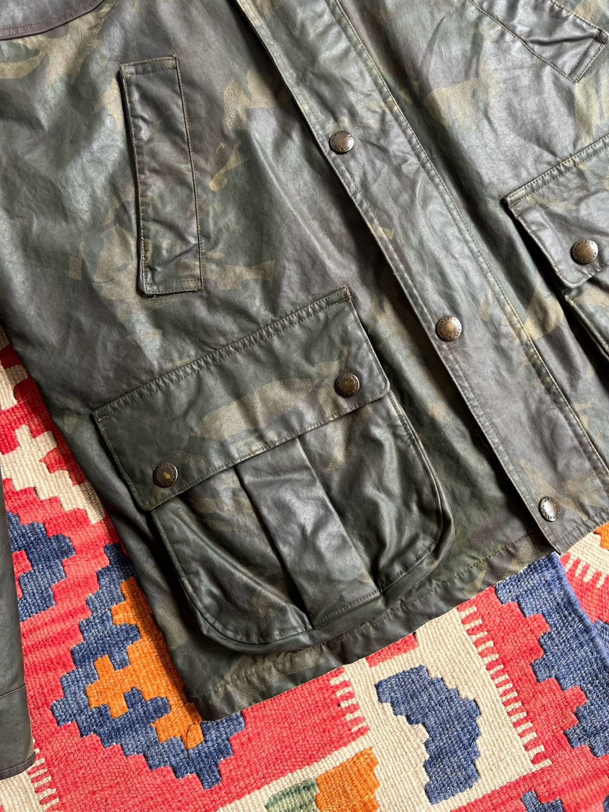 Polo Ralph Lauren Polo by Ralph Lauren DPM Camo Waxed Hunting Coat Size US L / EU 52-54 / 3 - 8 Thumbnail