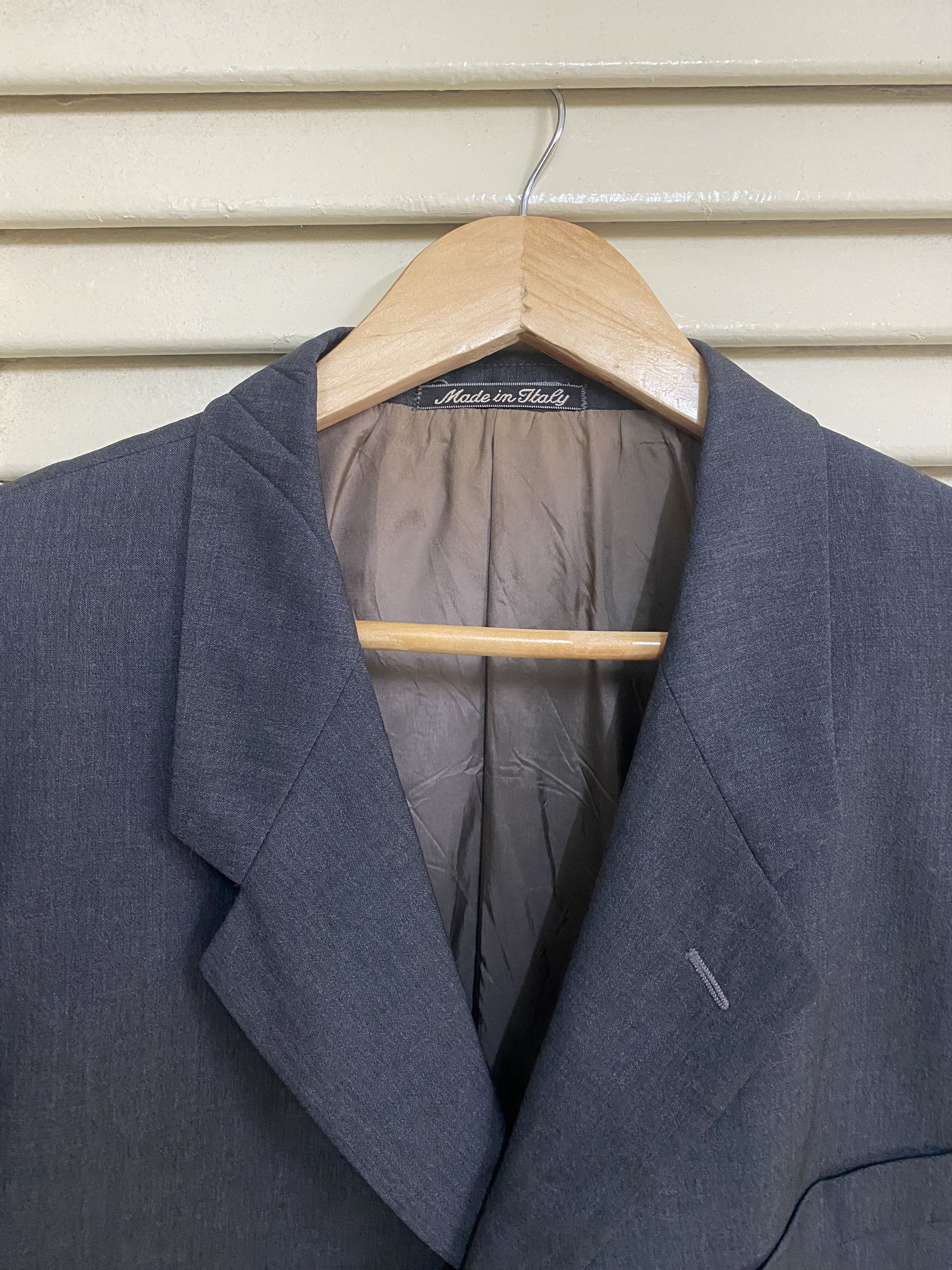 Giorgio Armani 90s Giorgio Armani Grey Blazer Made in Italy Size 42L - 3 Thumbnail