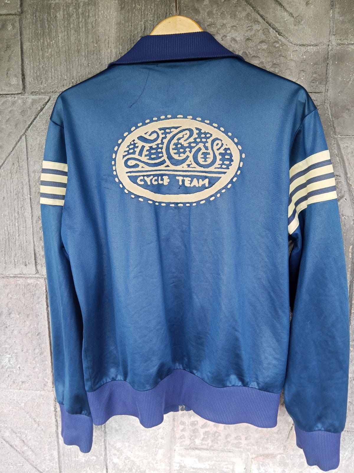 Le Coq Sportif × Vintage Vintage 90s Le Coq Sportif Track Top Zip Jacket Size US L / EU 52-54 / 3 - 2 Thumbnail