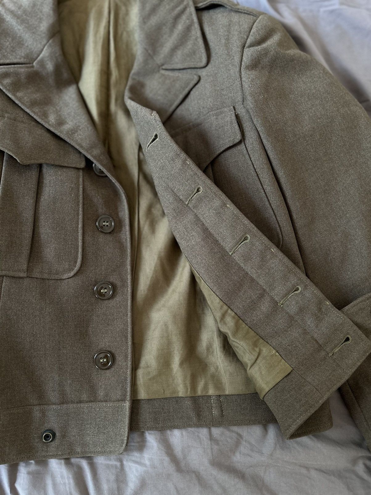 Vintage Vintage Military Jacket 1944 Size US XXS / EU 40 - 6 Thumbnail