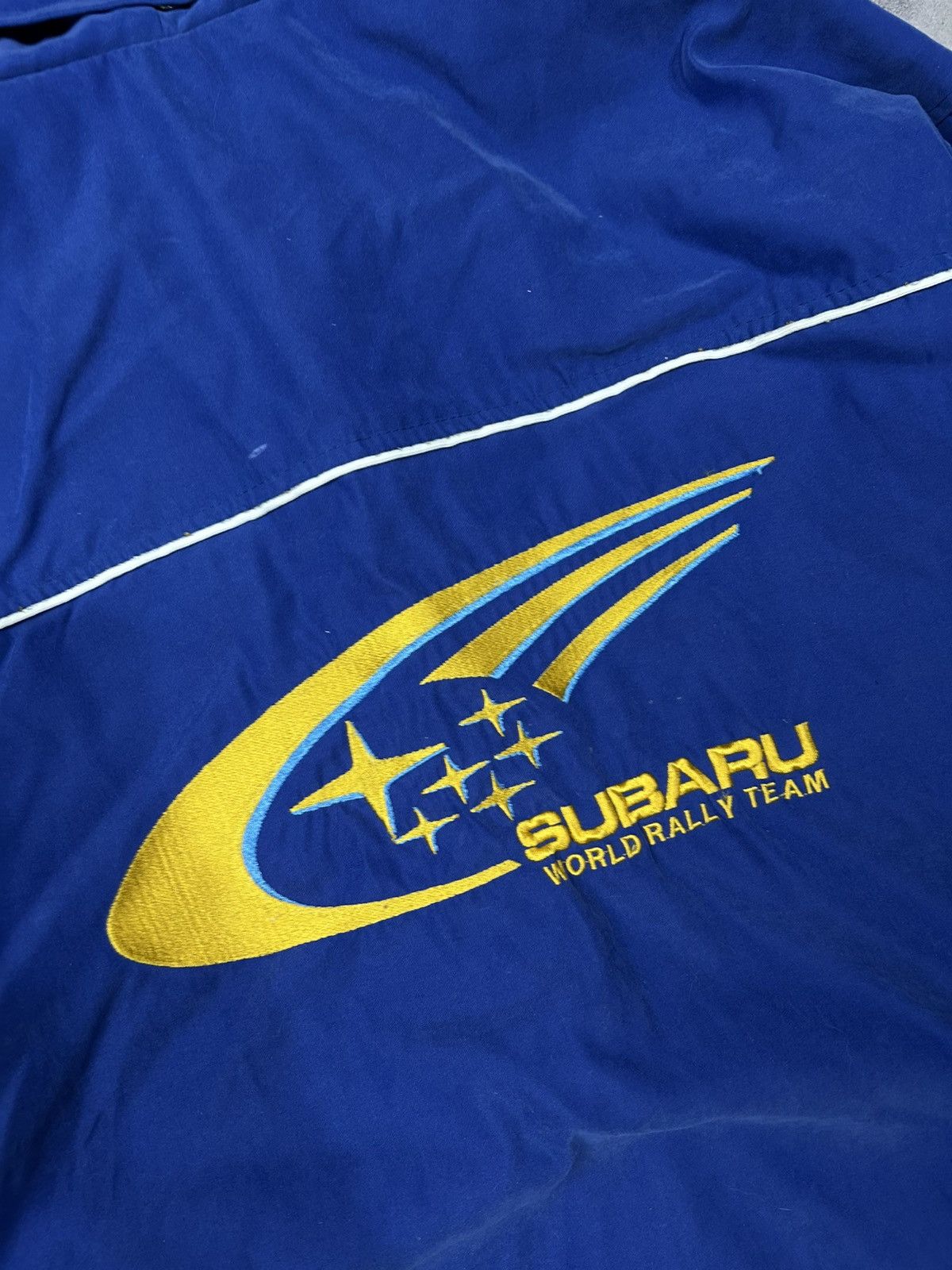 Formula 1 × Vintage Vintage Subaru Racing Jacket Big Logo F1 Nascar Size US L / EU 52-54 / 3 - 10 Thumbnail