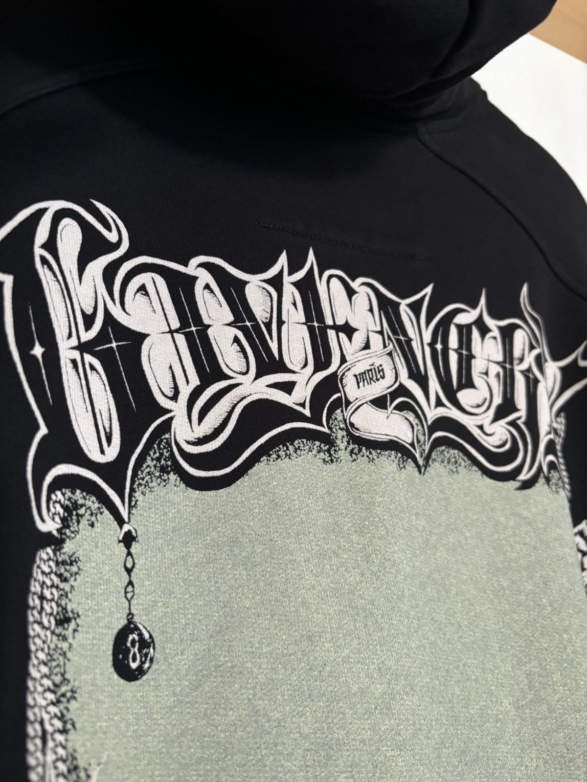 Givenchy Givenchy Chain Empty Frame Hoodie Size US S / EU 44-46 / 1 - 6 Thumbnail