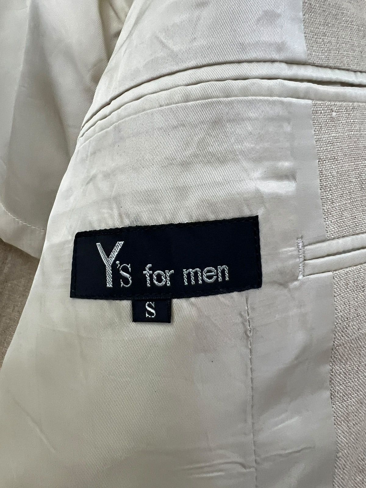 Y's for Men 1980s Y’s For Men Hemp Blazer Jacket Size US L / EU 52-54 / 3 - 10 Thumbnail