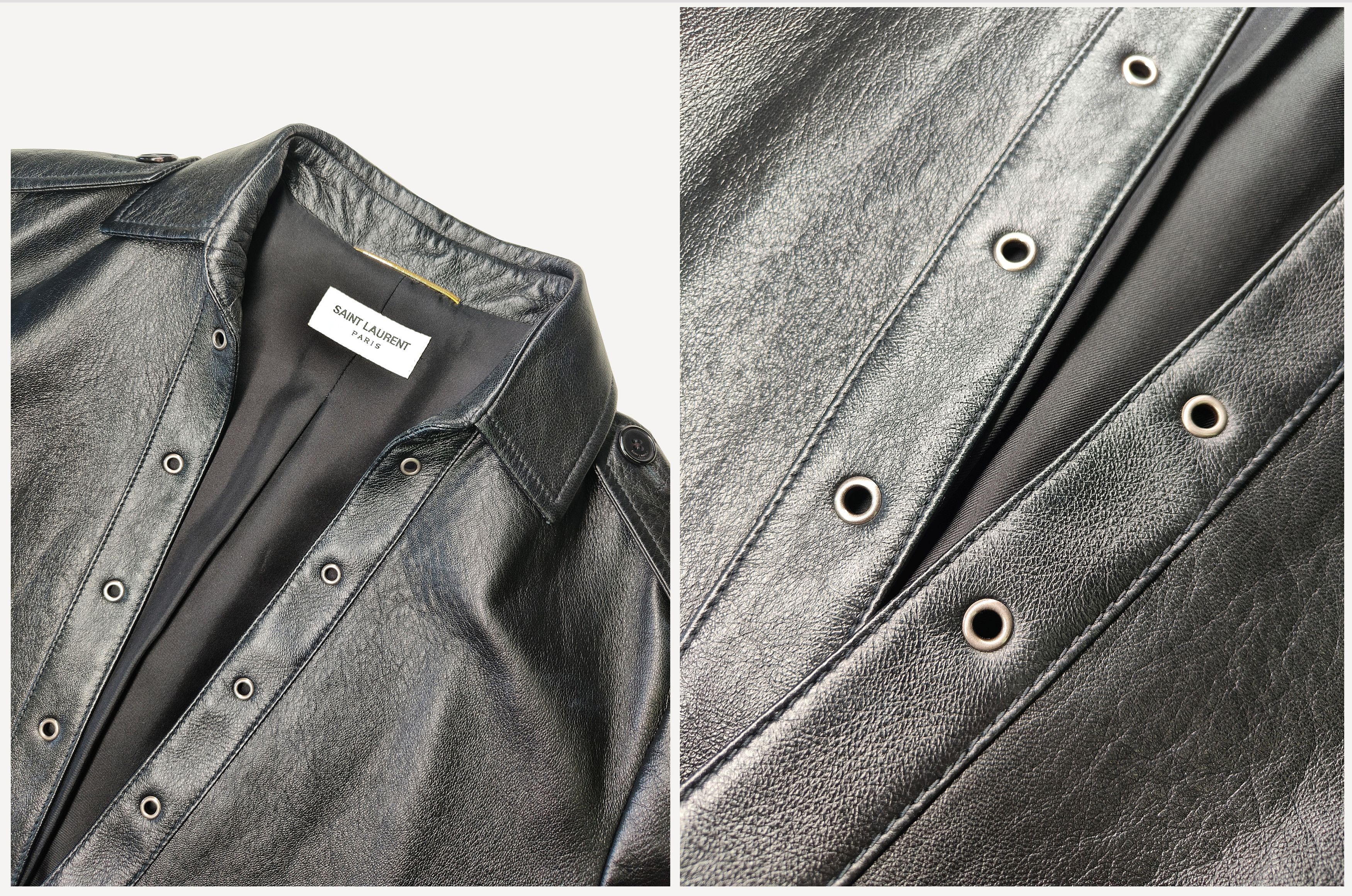 Saint Laurent Paris Saint Laurent Paris _ Lamb _ Lace Up Mini Dress / Jacket Size S / US 4 / IT 40 - 5 Thumbnail