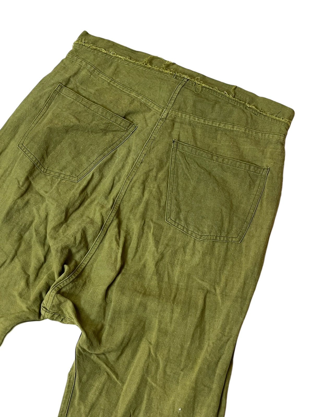 Marc Le Bihan MARC LE BIHAN GREEN OLIVE MADE IN FRANCE PANT Size US 30 / EU 46 - 8 Thumbnail