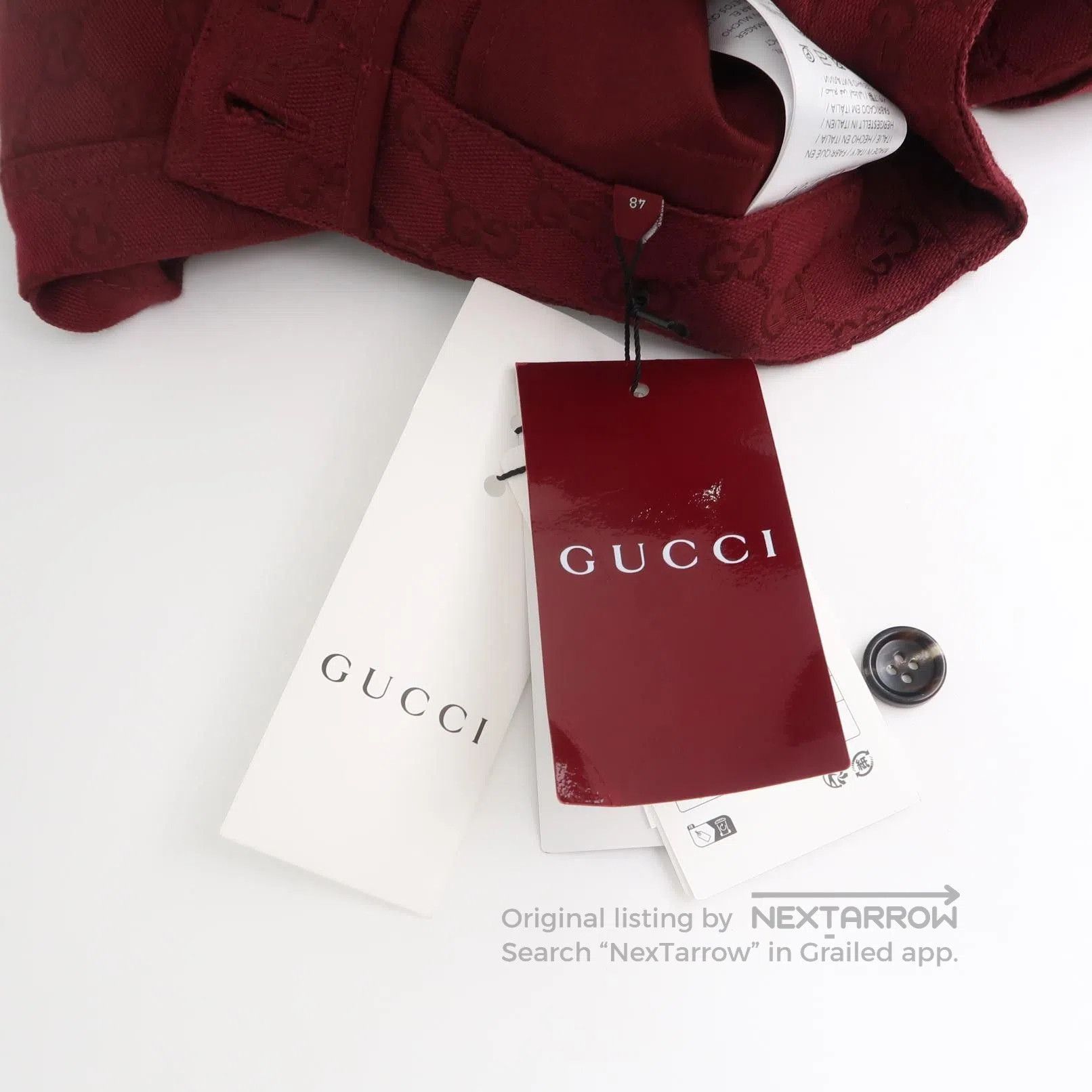 Gucci Gucci Cotton Double G Buttoned Shorts Size M. Size US 32 / EU 48 - 1 Thumbnail