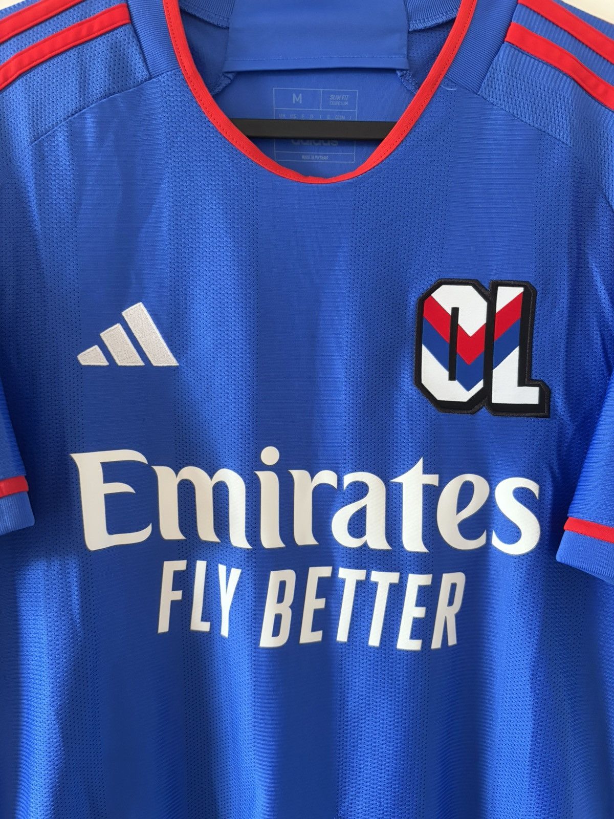 Olympique Lyon adidas 2023/2024 wyjazdowa — zdjęcie 2