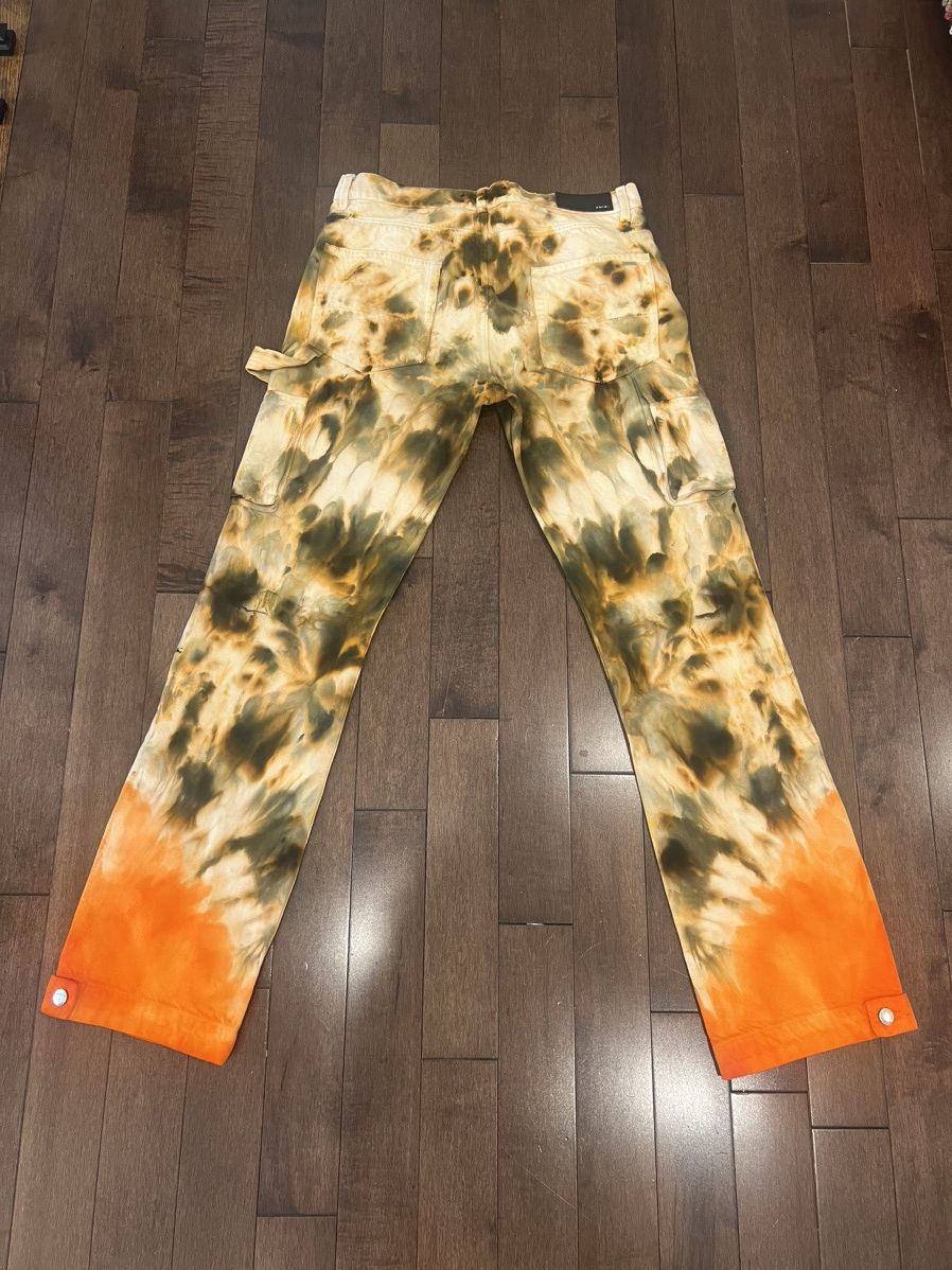 Amiri Tie Die Carpenter Pants Size US 31 - 6 Thumbnail