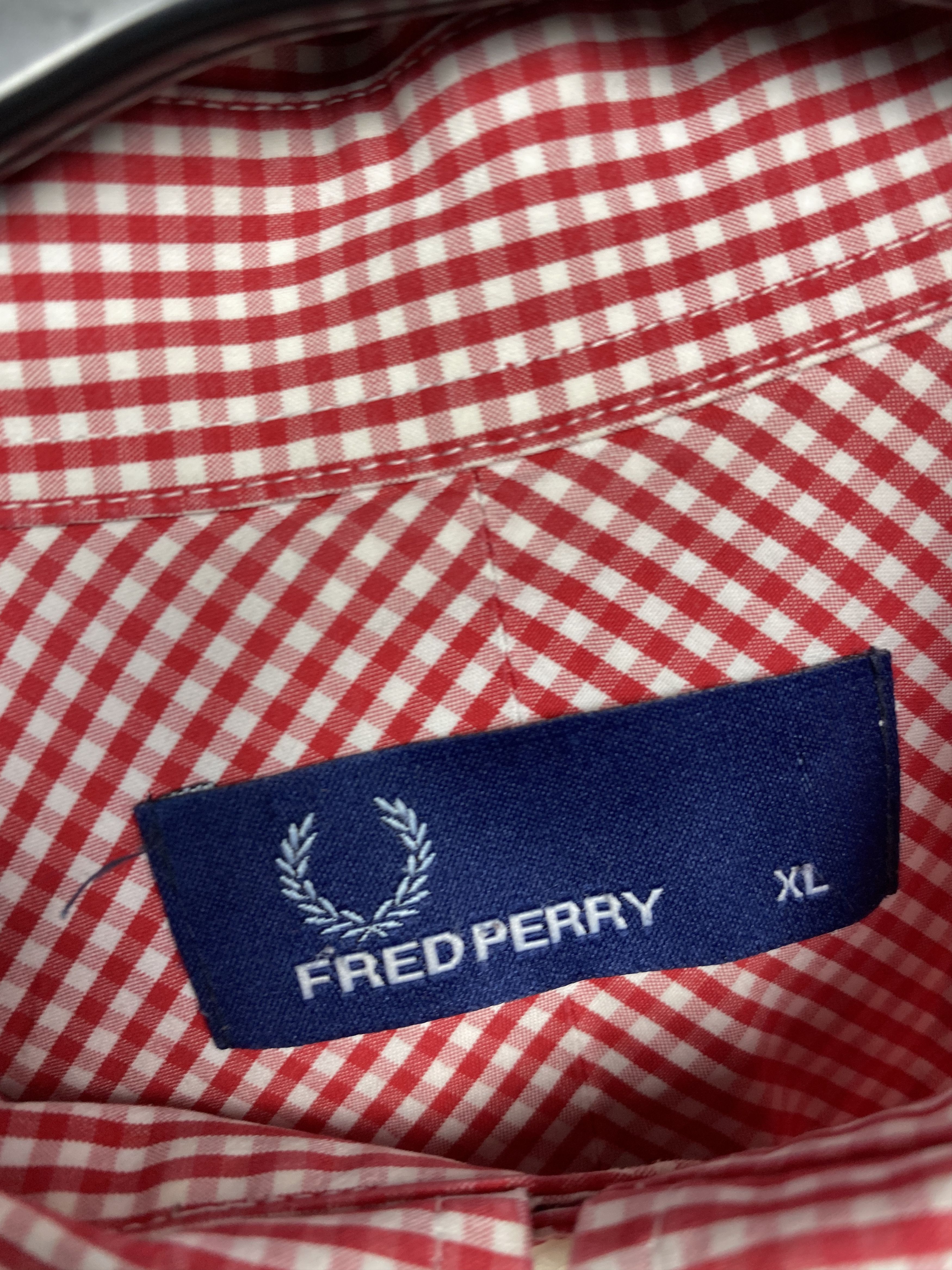 Fred Perry × Vintage Fred Perry Vintage Mens Long Sleeve Shirt Size US XL / EU 56 / 4 - 4 Thumbnail