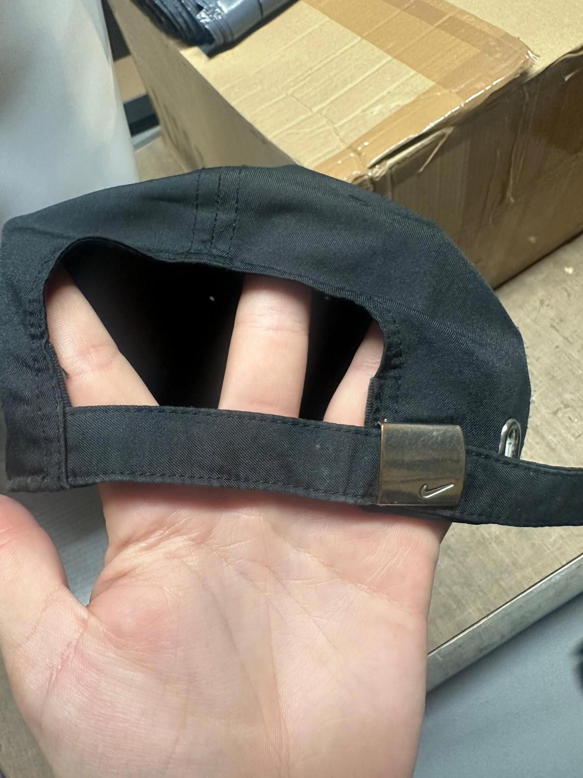 Nike Nike Black Adjustable Cap - Classic Design Size ONE SIZE - 5 Thumbnail