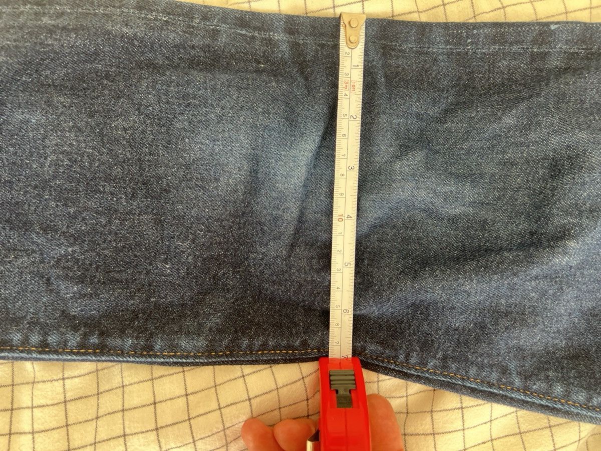 J.Crew J. Crew - 484 Slim - Dark Blue - 33 Waist 34 Inseam Size US 33 - 3 Thumbnail