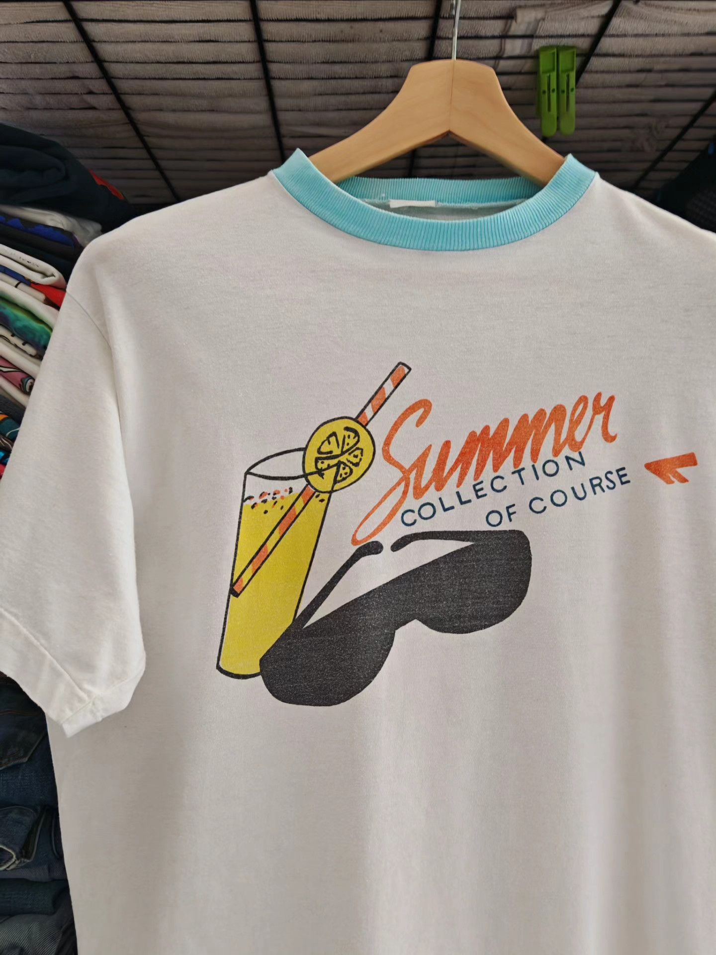 Vintage vintage 80s tee Summer Collections Size US M / EU 48-50 / 2 - 4 Thumbnail