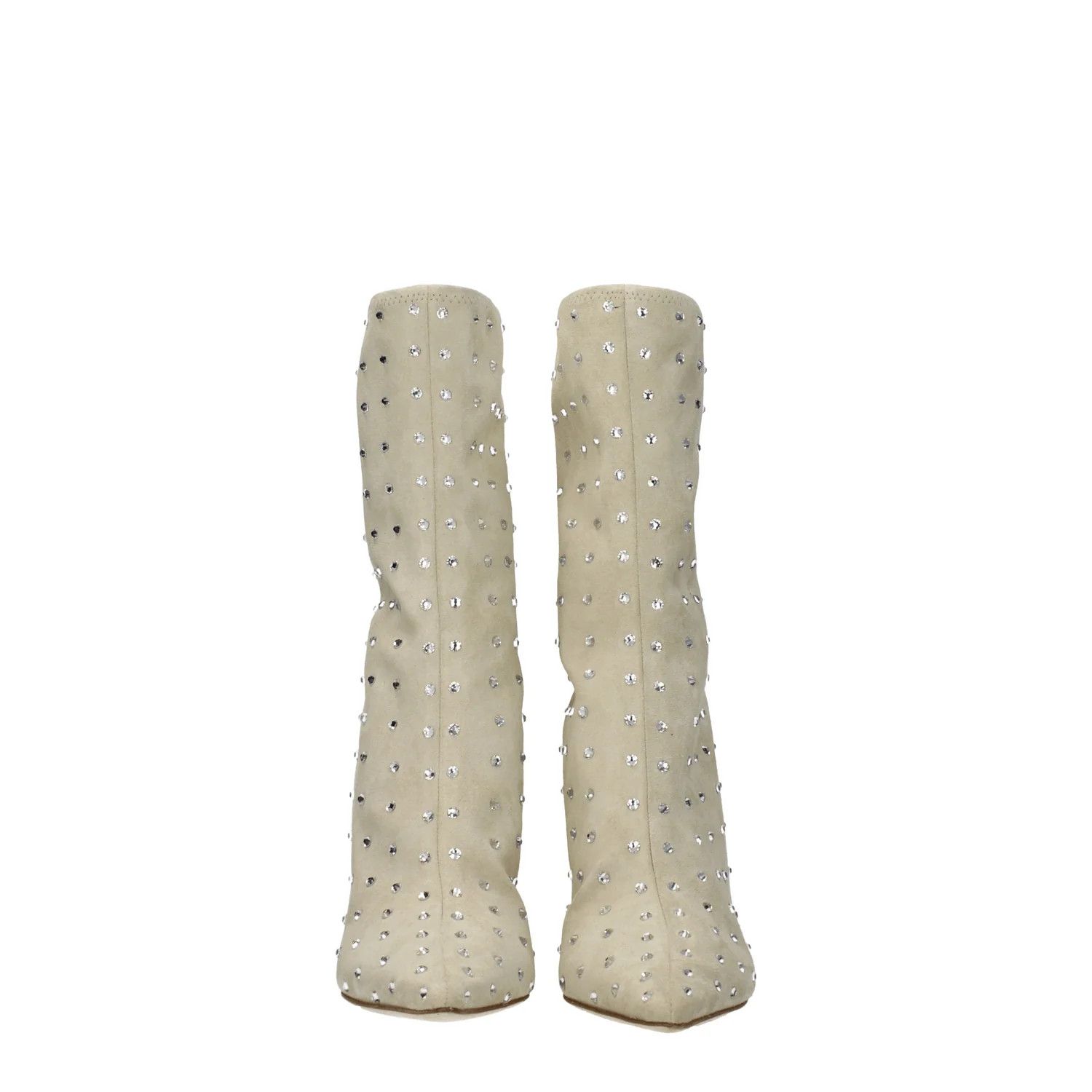 Paris Texas ob1o1e1124 Suede Ankle Boots in Beige Size US 6.5 / IT 36.5 - 3 Thumbnail