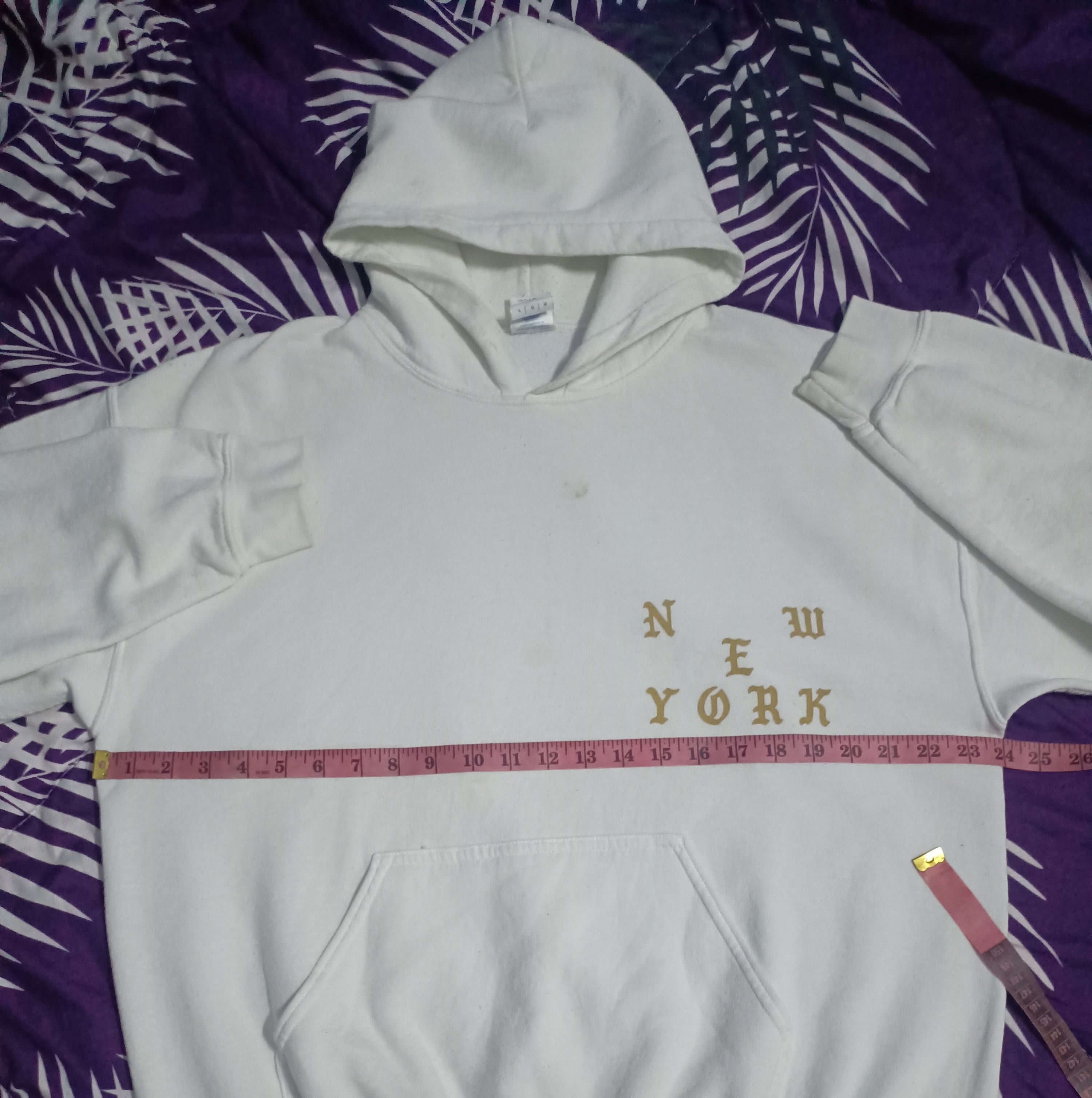 Rap Tees KENYE WEST x WOKE UP AND FELT THE VIBE x NEW YORK x HODDIE Size US L / EU 52-54 / 3 - 5 Thumbnail