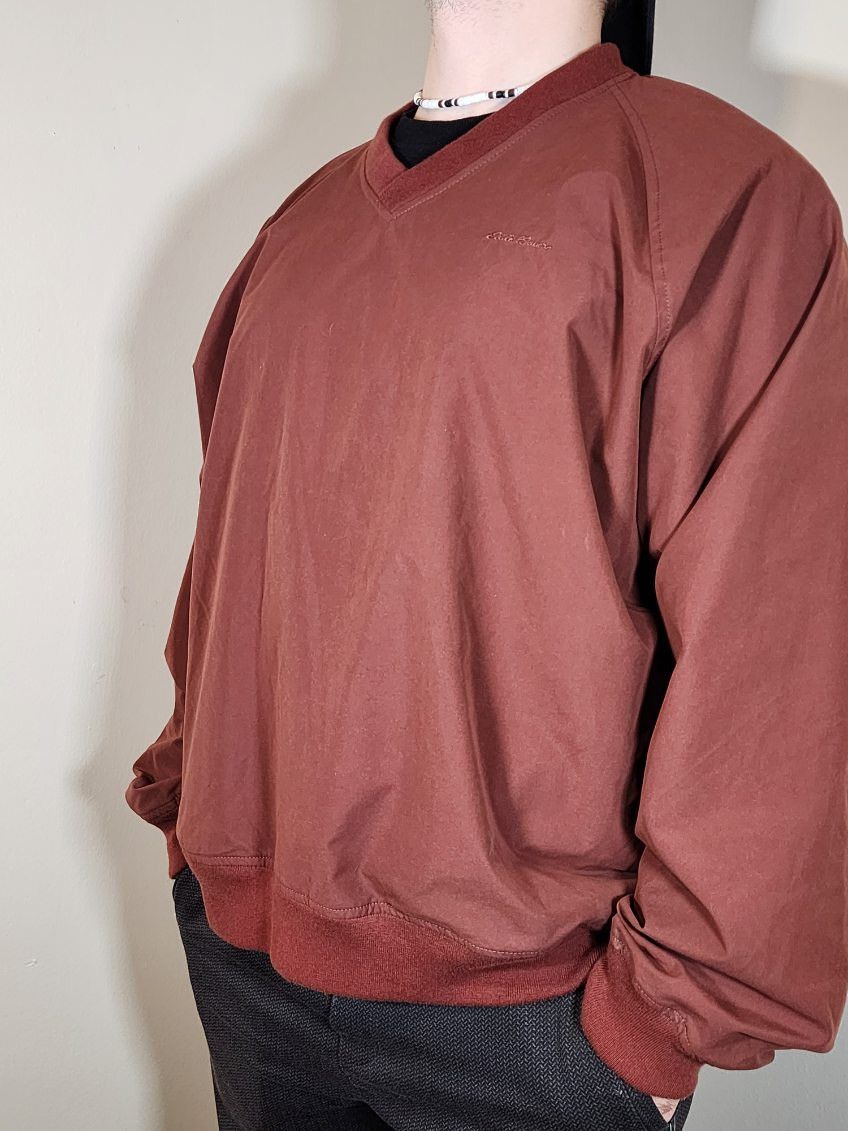 Eddie Bauer BNWT Eddie Bauer Vintage V-neck Sweater Size US XL / EU 56 / 4 - 2 Thumbnail