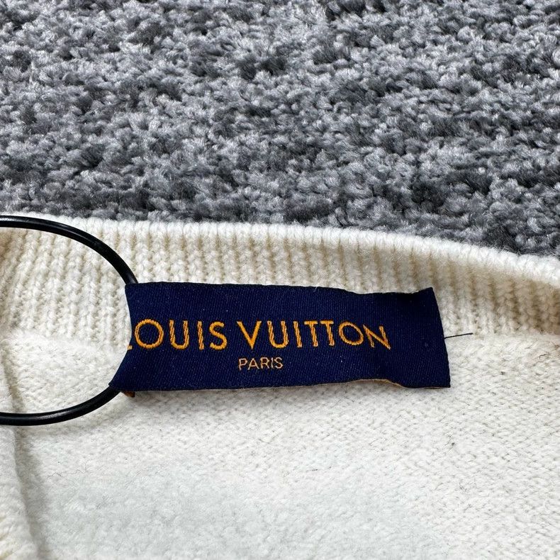 Louis Vuitton Louis Vuitton Clock Logo Sweater Size US XXL / EU 58 / 5 - 3 Thumbnail