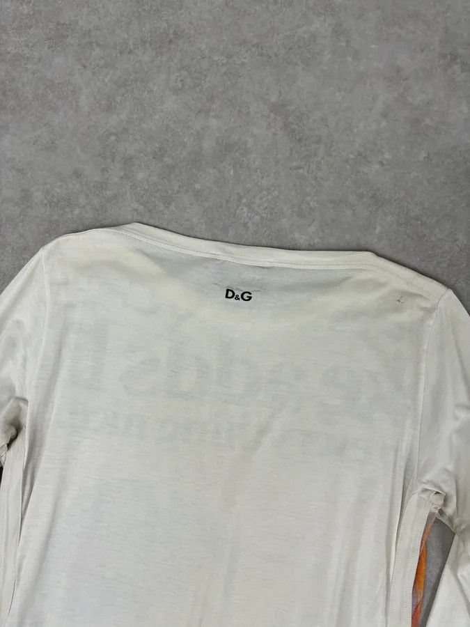 Dolce & Gabbana 2000s Dolce & Gabbana Cream Coke Duo Longsleeve Size S / US 4 / IT 40 - 6 Thumbnail