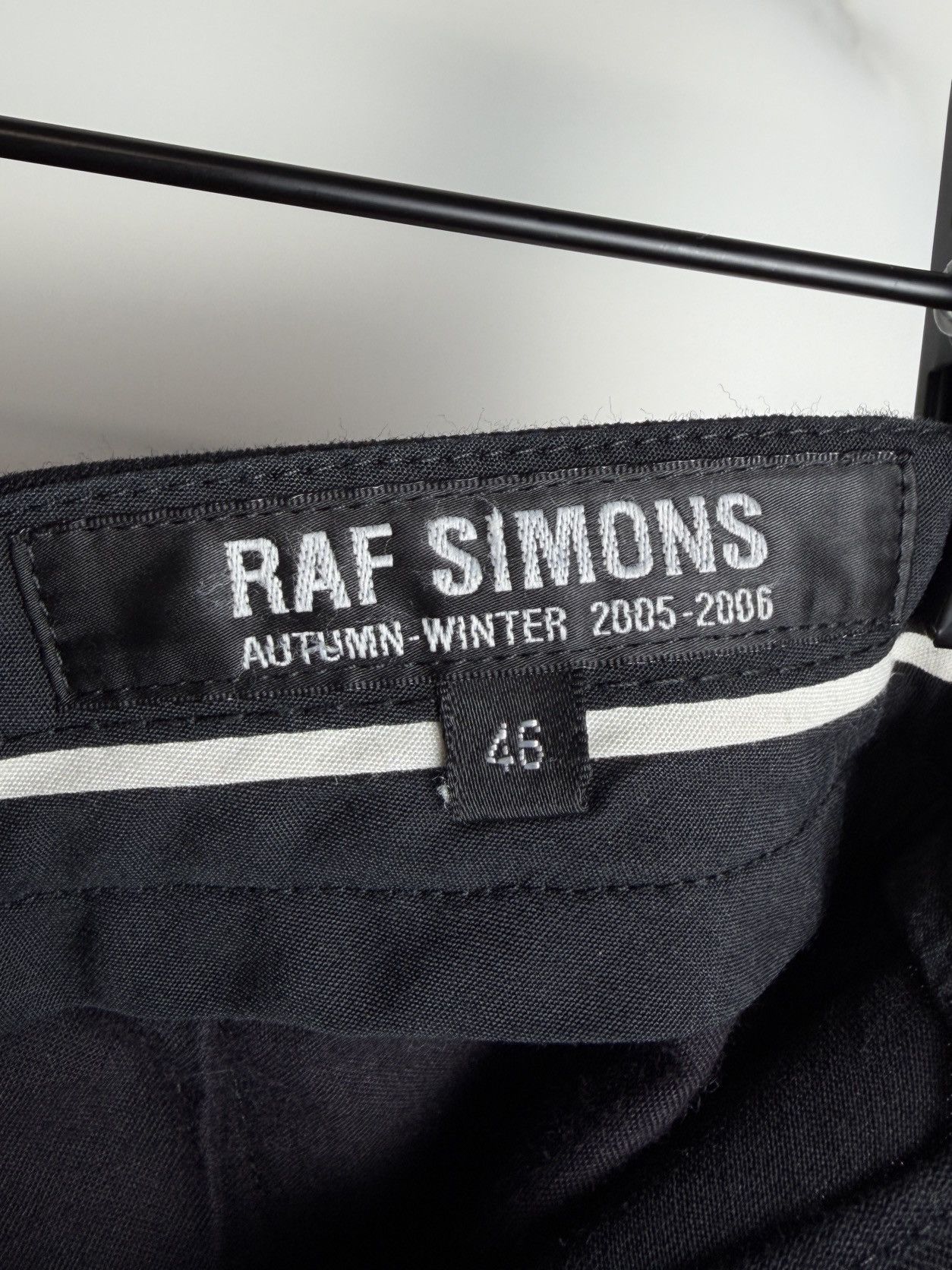 Raf Simons AW05 Raf Simons History Of My World Wool Suit Trousers Size US 30 / EU 46 - 4 Thumbnail