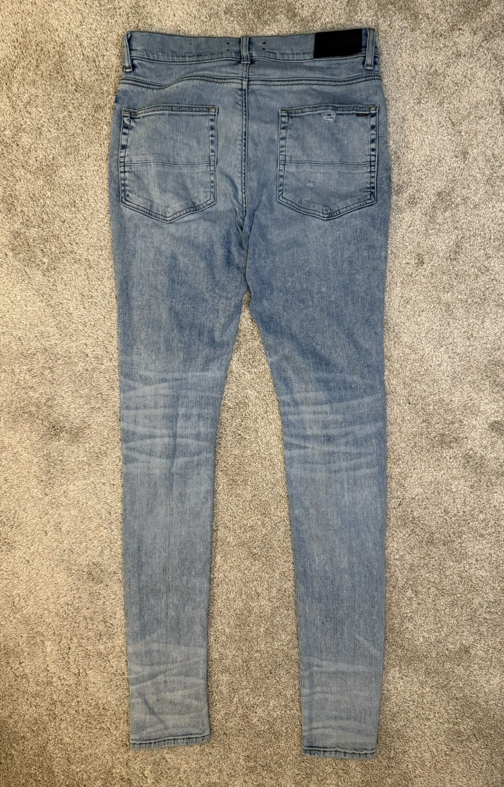 Amiri Amiri Swarovski Crystal Skinny Jeans Size US 34 / EU 50 - 2 Thumbnail