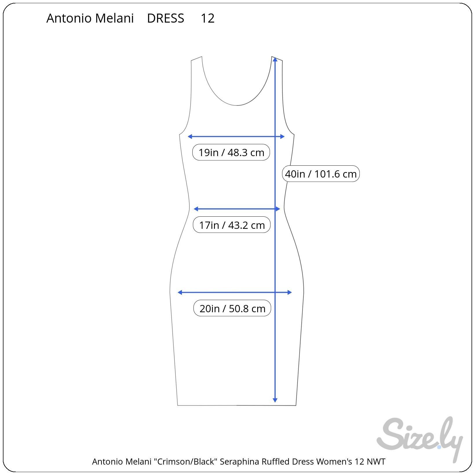 Designer Antonio Melani Seraphina Jacquard Ruffled Dress NEW 12 Size XL / US 12-14 / IT 48-50 - 6 Thumbnail