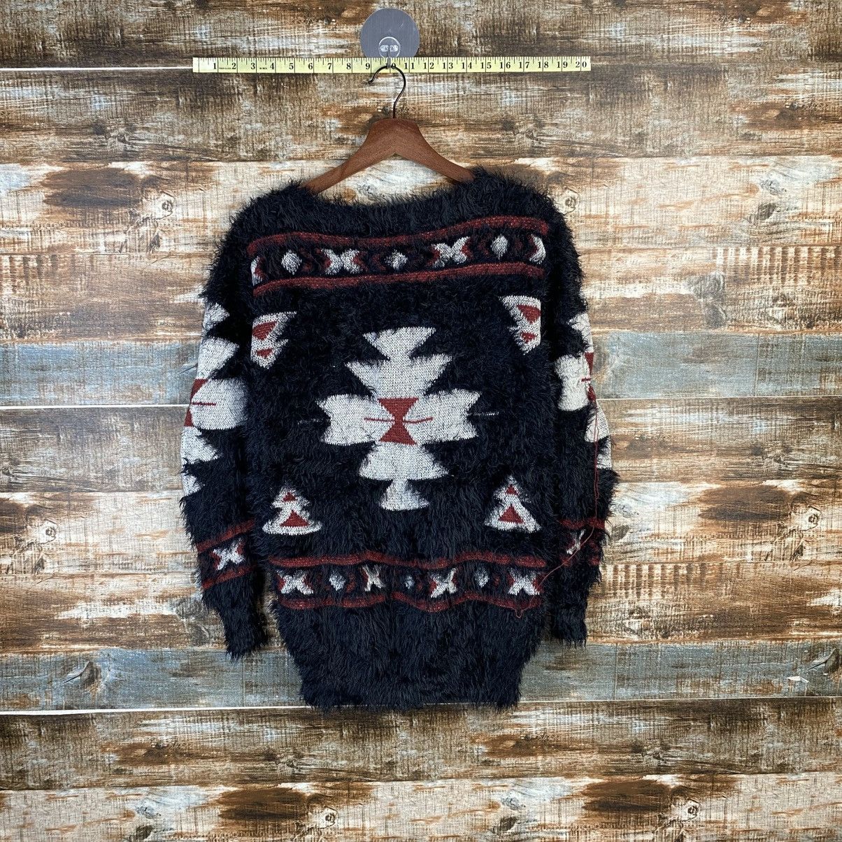 Homespun Knitwear DL Gorge Black Mohair Knitwear #C1107 Size M / US 6-8 / IT 42-44 - 13 Thumbnail