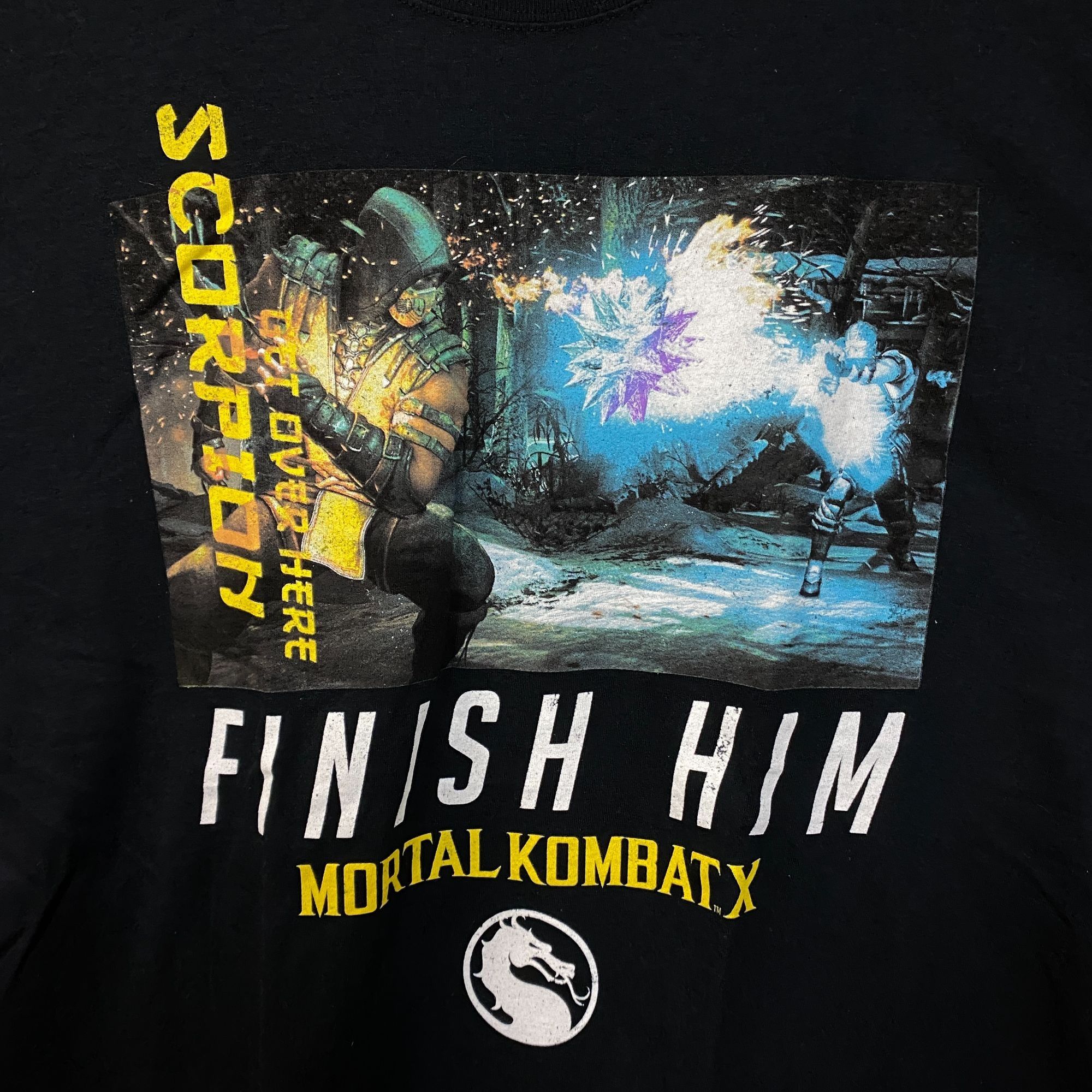 Other Mortal Kombat Scorpion Vs Sub Zero Tshirt size medium Size US M / EU 48-50 / 2 - 2 Thumbnail