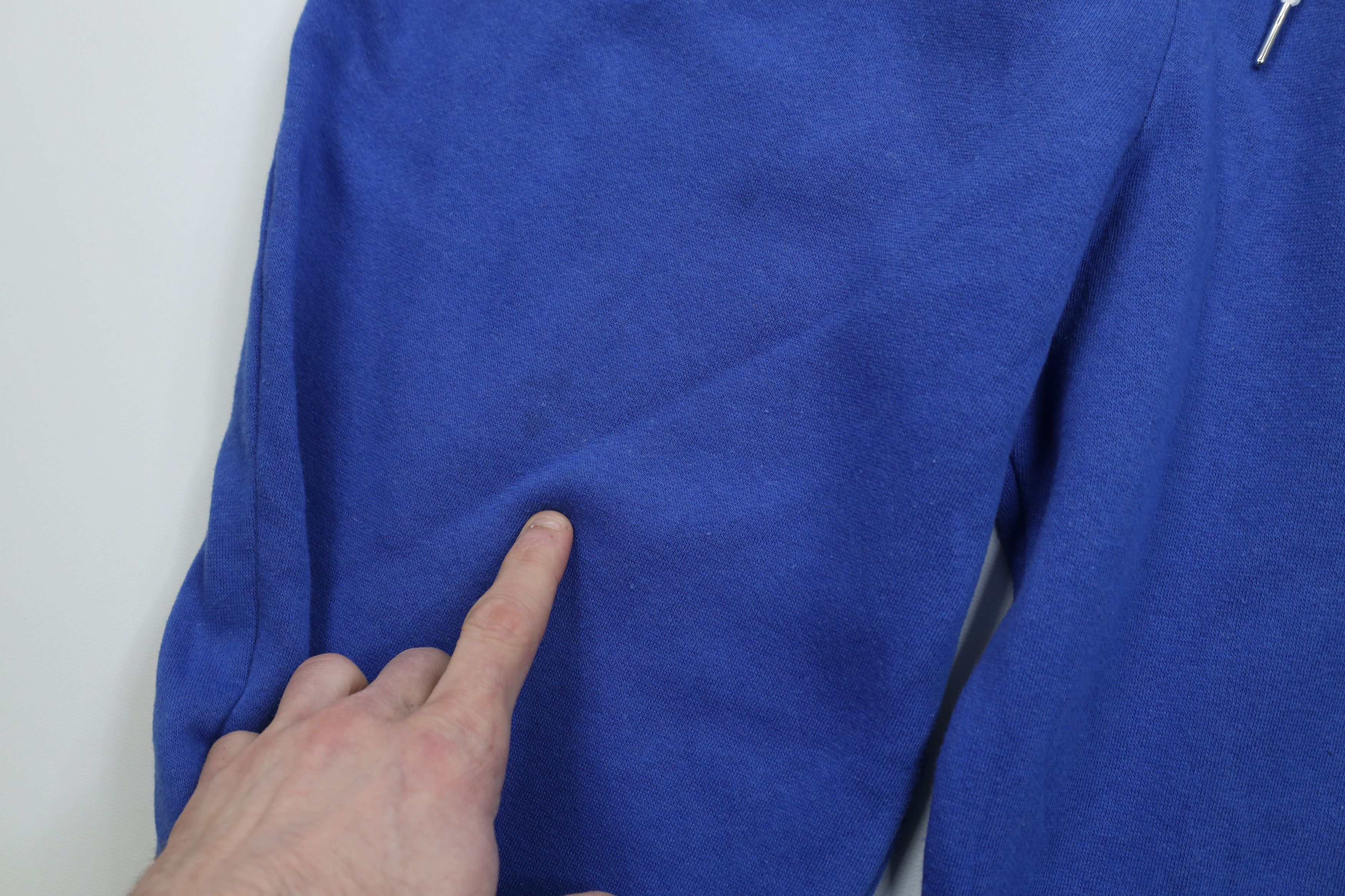 Express Vintage 90s Express Cuffed Sweatpants Joggers Royal Blue Size 29" - 7 Thumbnail