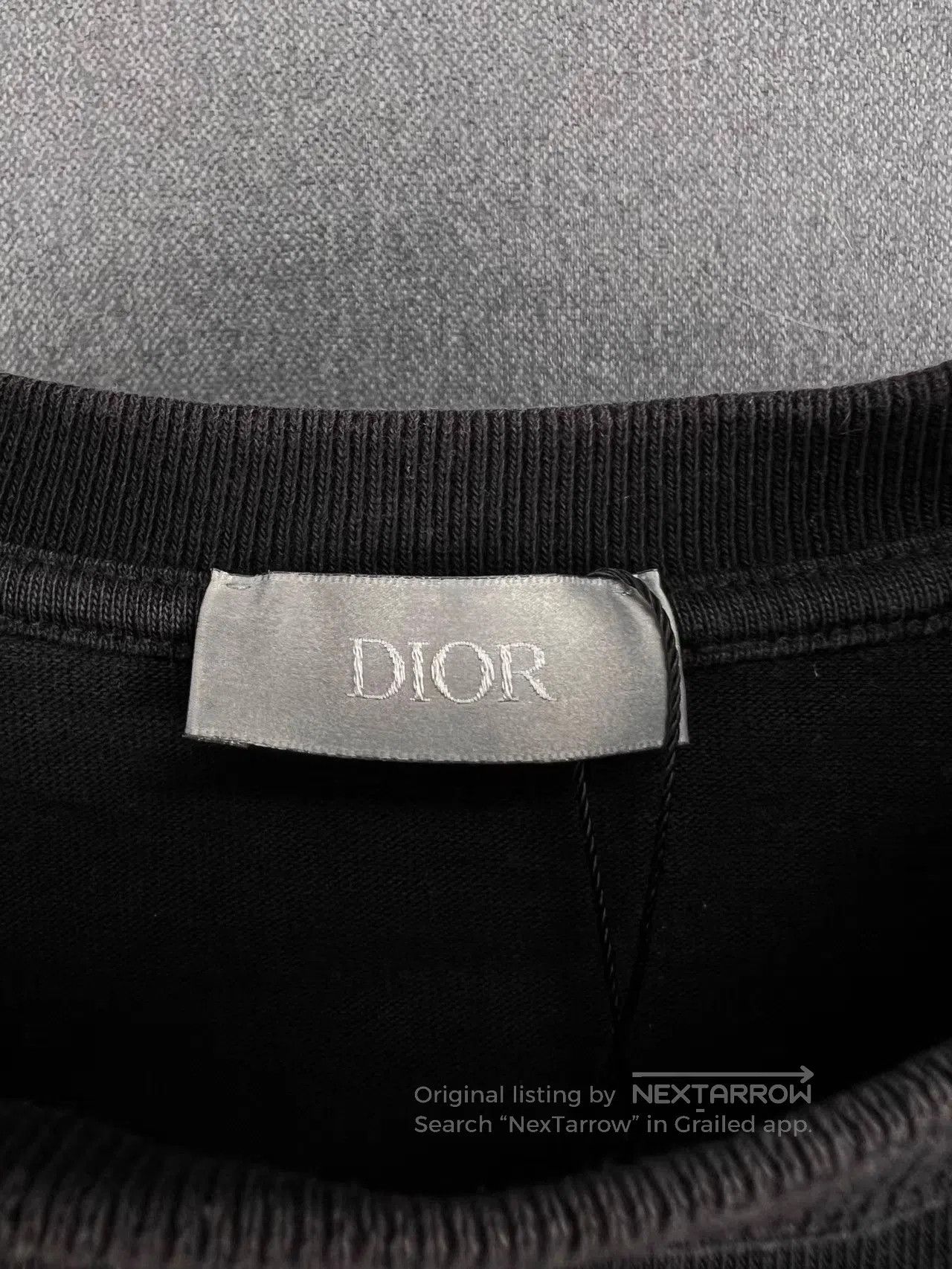 Dior Black Short Sleeve T. Size US L / EU 52-54 / 3 - 4 Thumbnail