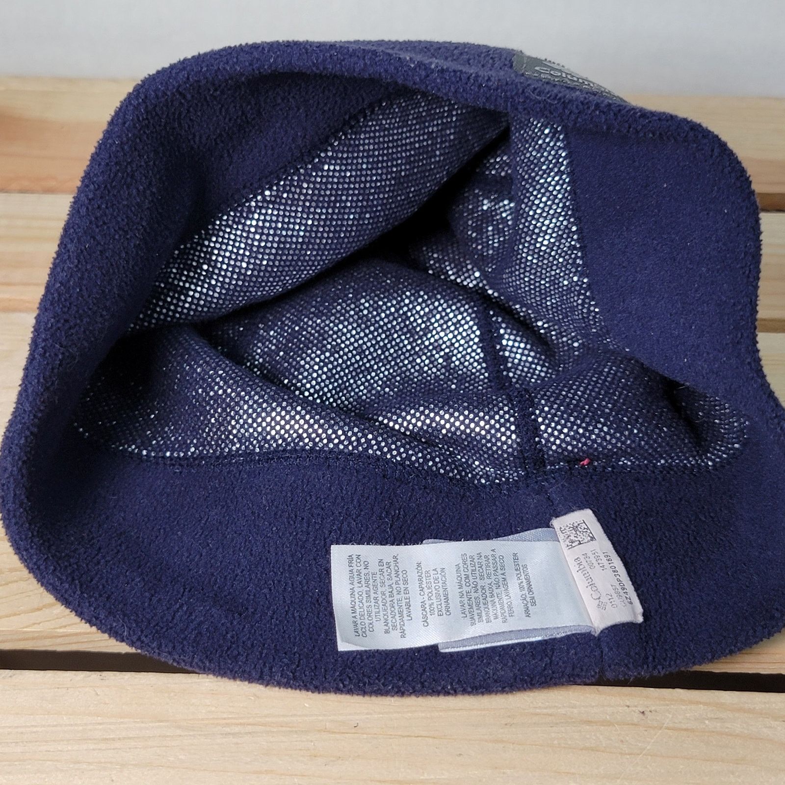 Columbia Columbia Navy Fleece Skull Cap Beanie - Size Small Size ONE SIZE - 5 Thumbnail