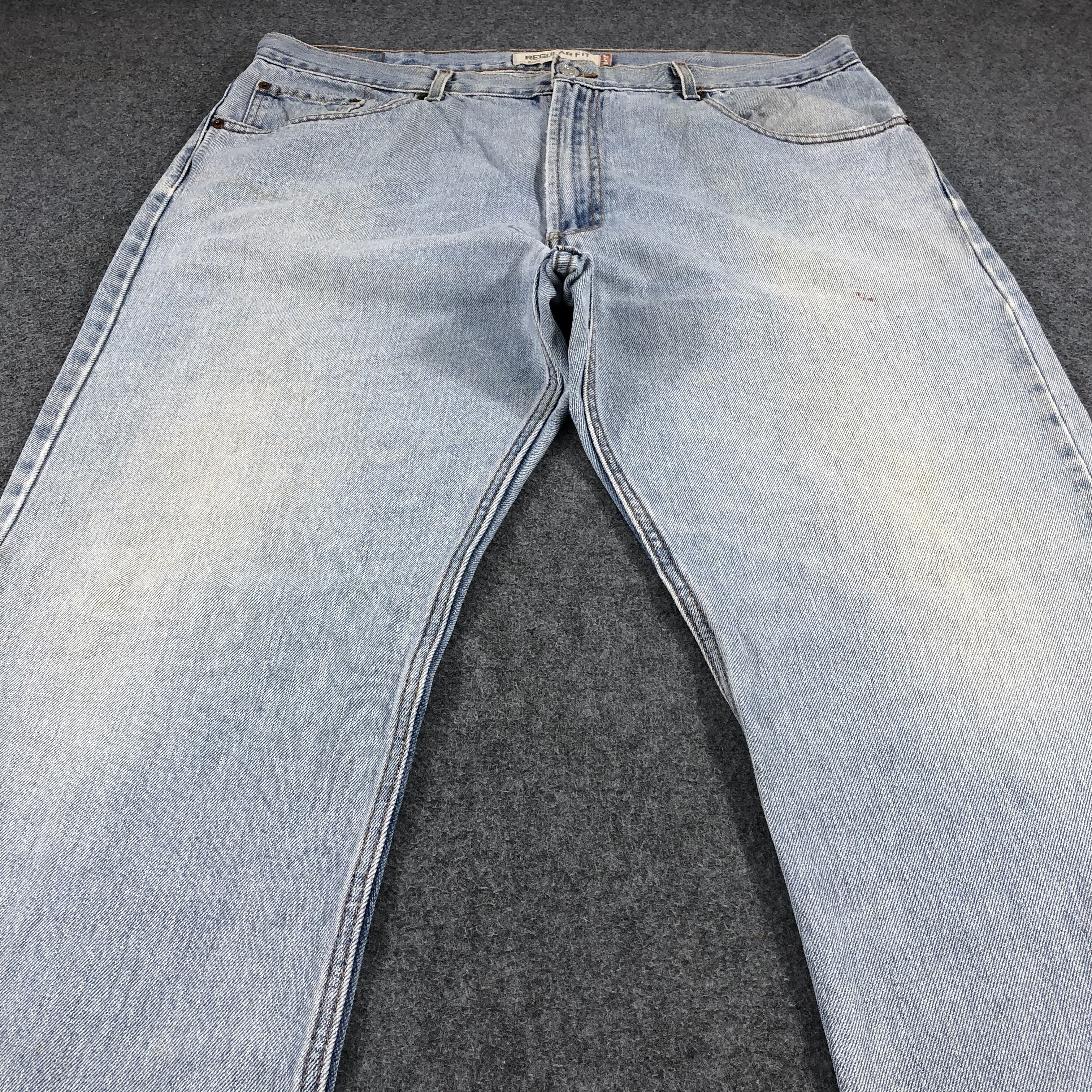 Levi's Vintage Light Washed Levis 505 Jeans-J932 Size US 40 / EU 56 - 3 Thumbnail