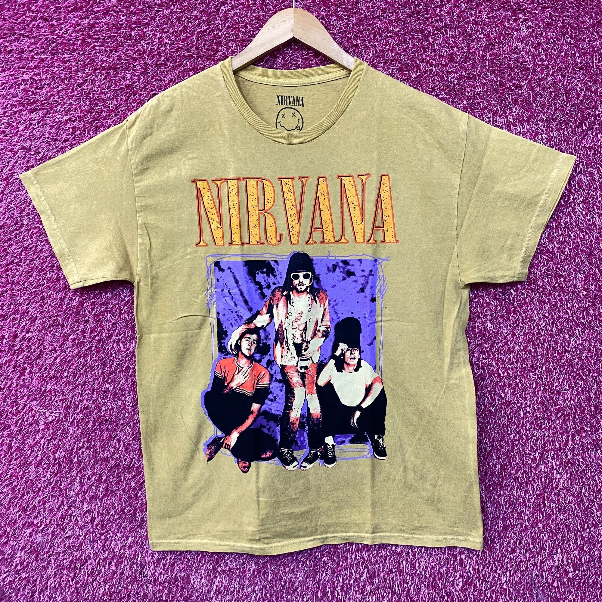 Nirvana Nirvana Nevermind Band Members Grunge T-Shirt Large Size US L / EU 52-54 / 3 - 1 Thumbnail