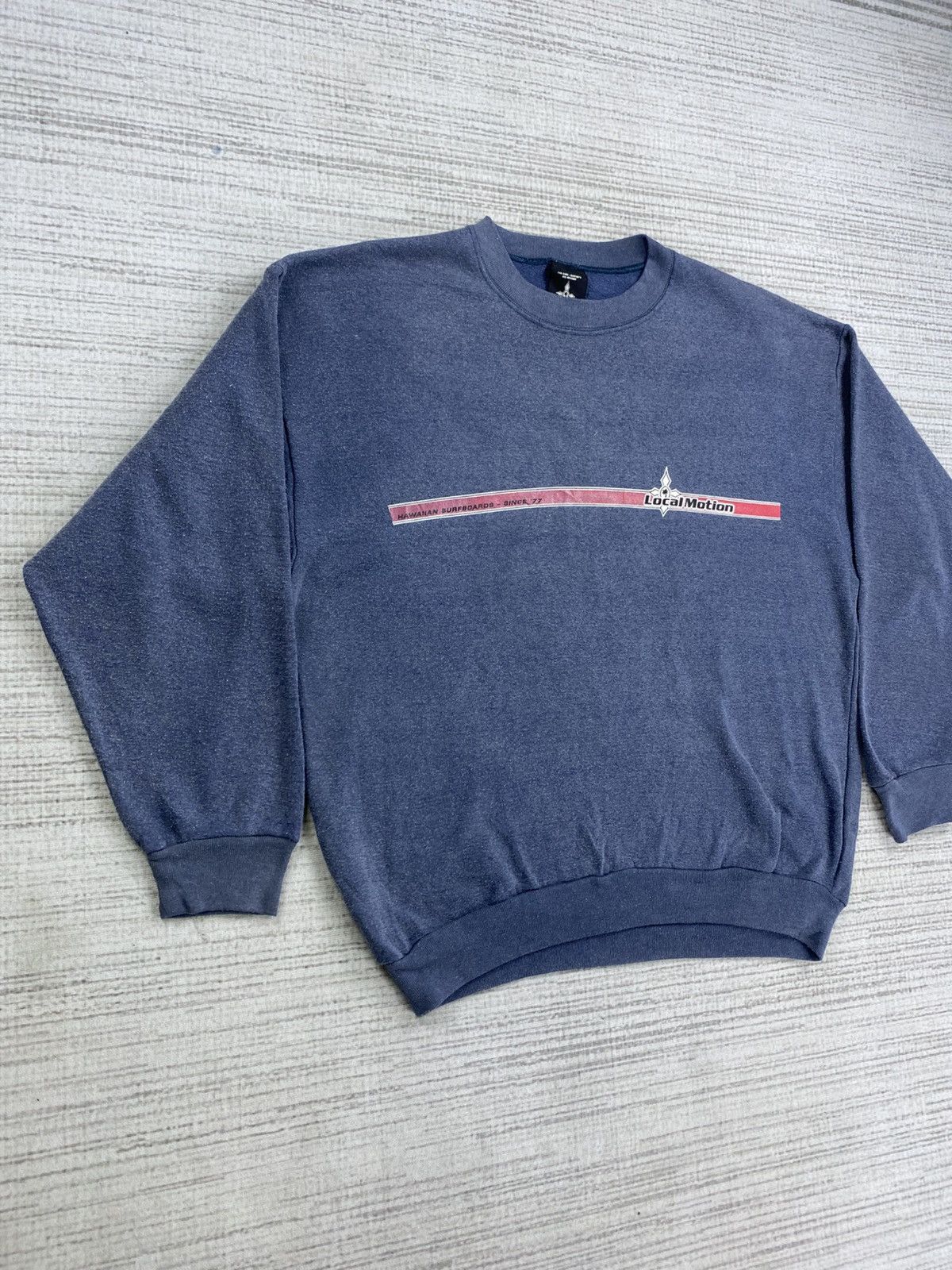 Vintage Vintage Local Motion Hawaiian Surfboards Casual Sweatshirt Size US L / EU 52-54 / 3 - 3 Thumbnail