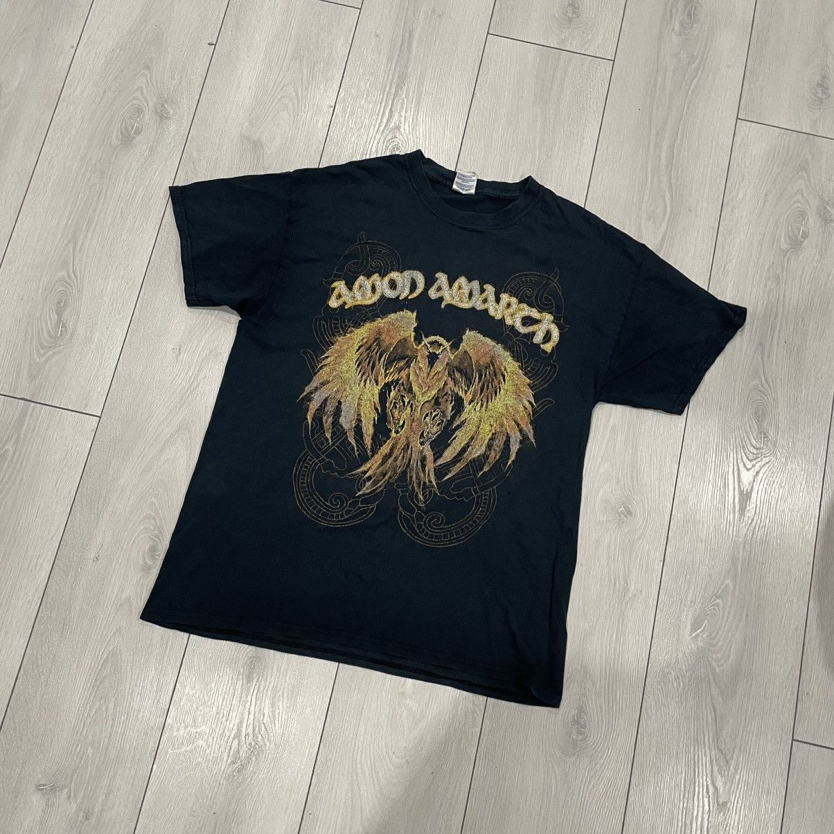 Band Tees × Vintage Vintage Children of Bodom Amon Amarth Lamb of God tee shirt Size US L / EU 52-54 / 3 - 1 Thumbnail