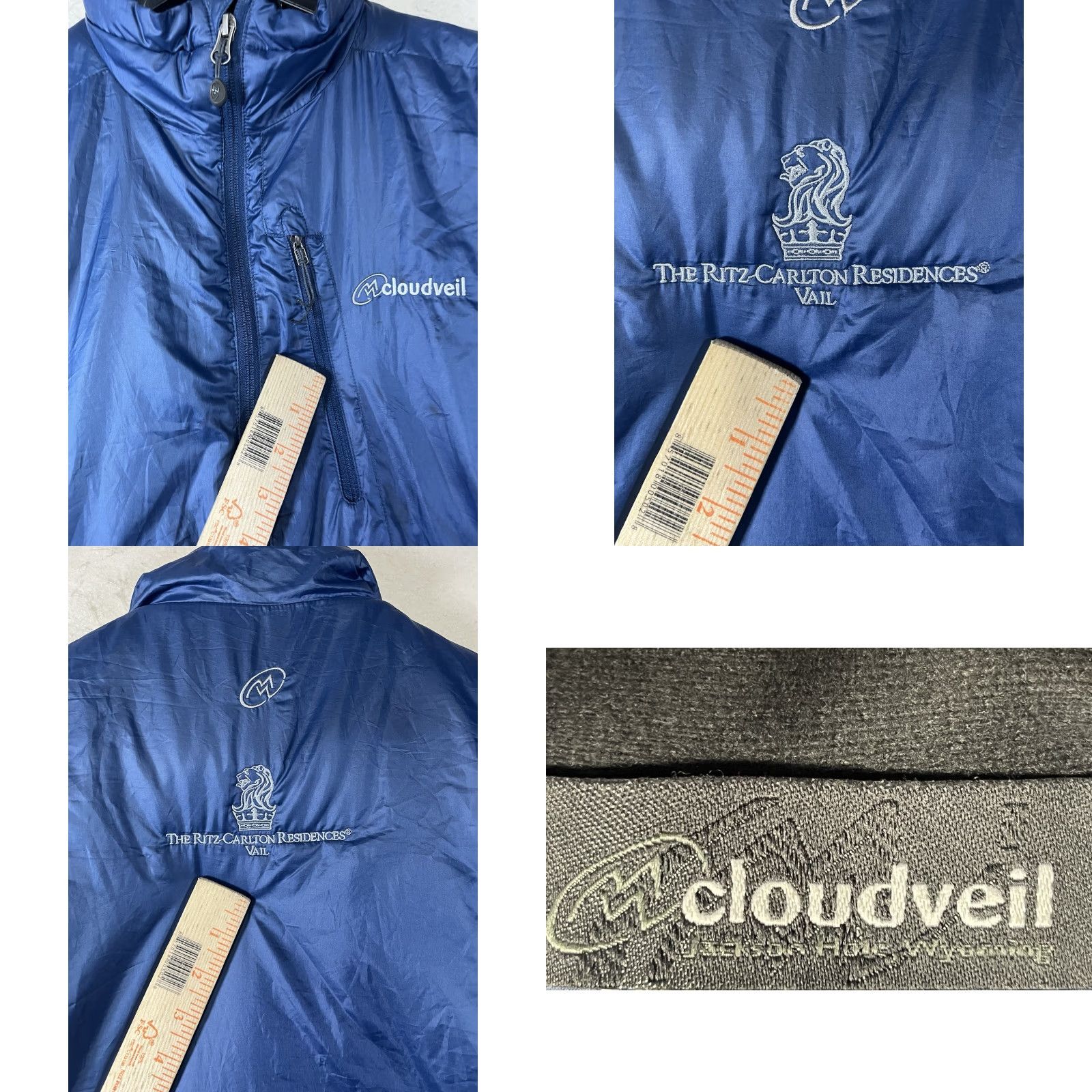 Vintage VINTAGE CLOUDVEIL PRIMALOFT VEST Full Zip Pockets Blue Size Large Logo Size US L / EU 52-54 / 3 - 8 Thumbnail