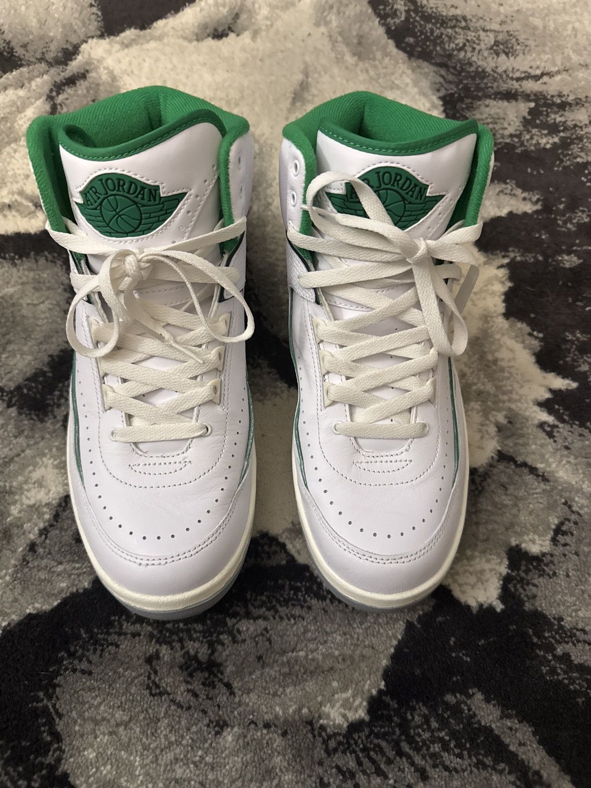 Jordan Brand Air Jordan 2 ‘Lucky Green’ Size US 9.5 / EU 42-43 - 3 Thumbnail