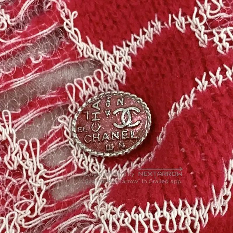 Chanel Chanel Red Wool Casual Pants . Size 22" - 4 Thumbnail