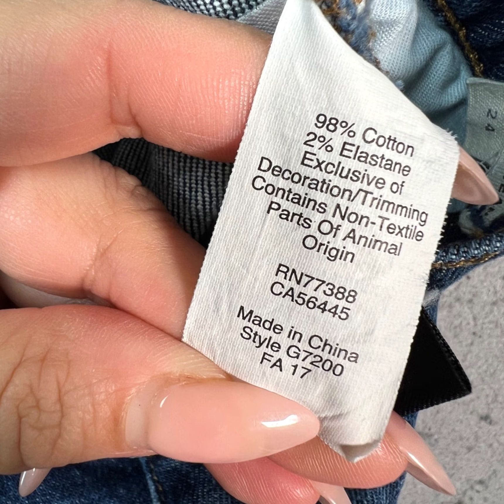 Madewell Madewell Jeans Slim Boyfriend 24 Regular Blue Womens Vintage Size 42" / US 20 - 5 Thumbnail