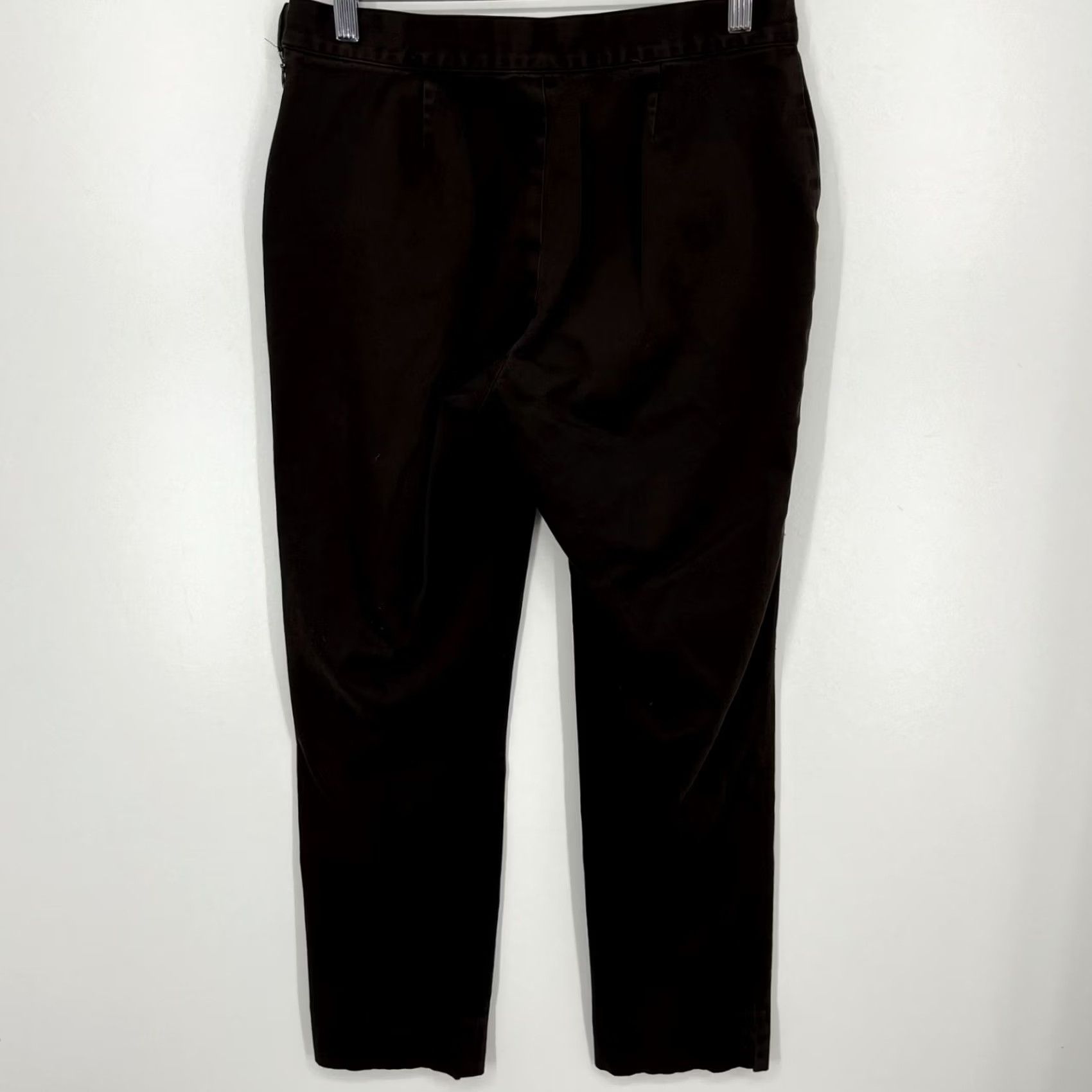 Ralph Lauren Lauren Ralph Lauren Pants Women's Size 6 Brown Cotton Blend Solid Side Zip Size 28" / US 6 / IT 42 - 5 Thumbnail
