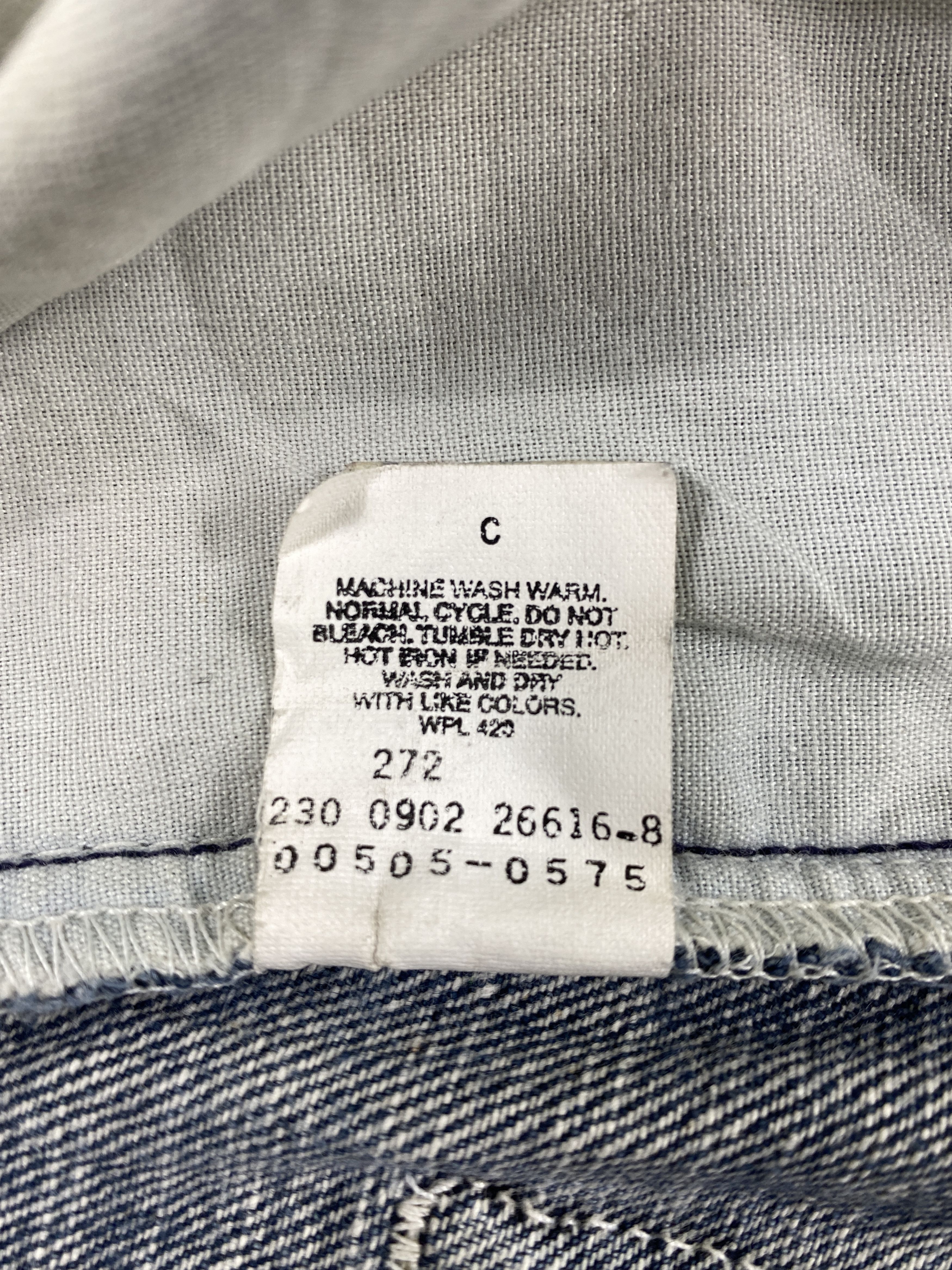 Levi's Blue Distressed Vintage Levi's 505 Jeans 34x30 Denim JN1286 Size US 34 / EU 50 - 9 Thumbnail