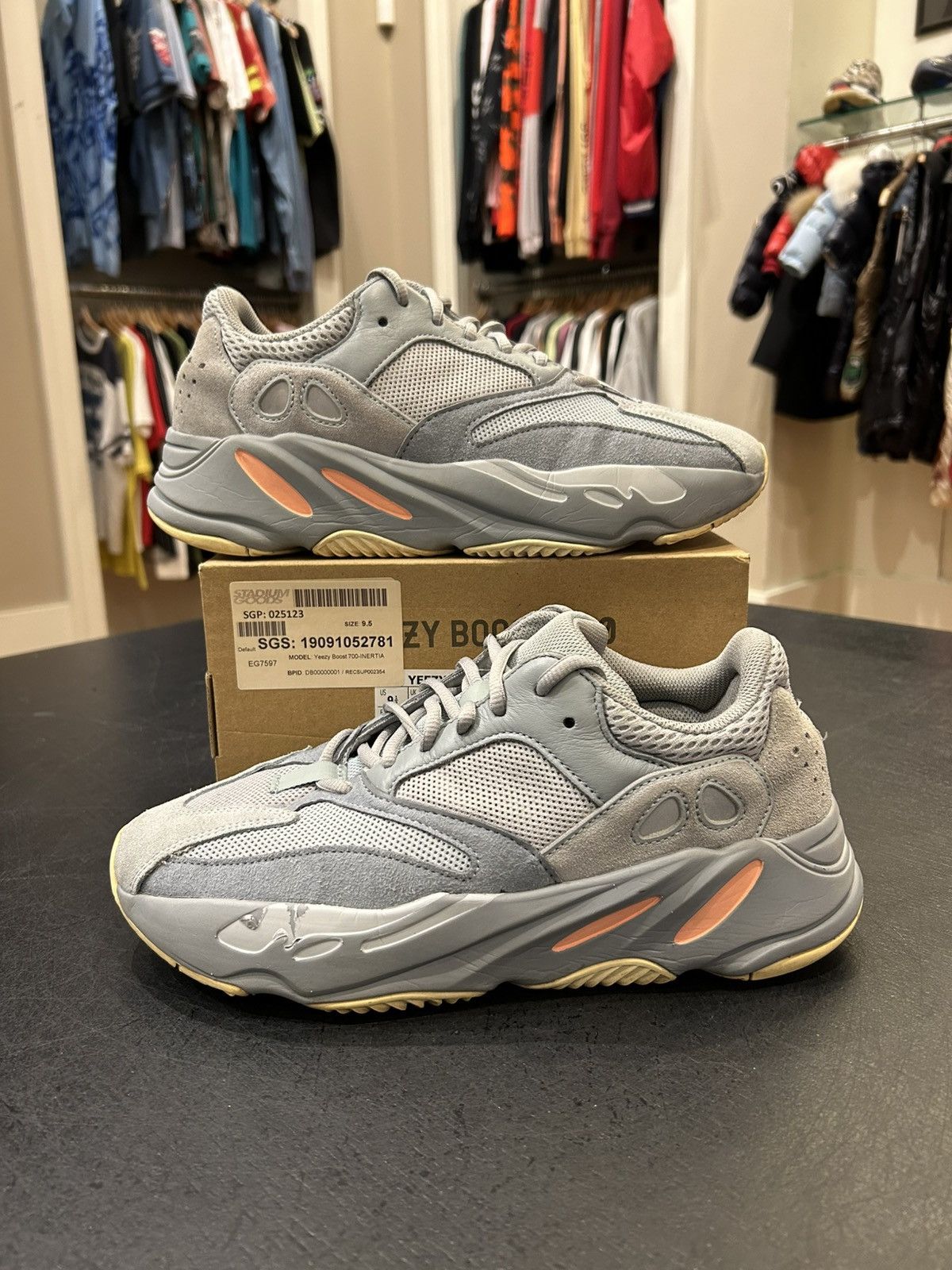 Adidas Yeezy Boost 700 V1 ‘Inertia’ Size US 9.5 / EU 42-43 - 1 Thumbnail