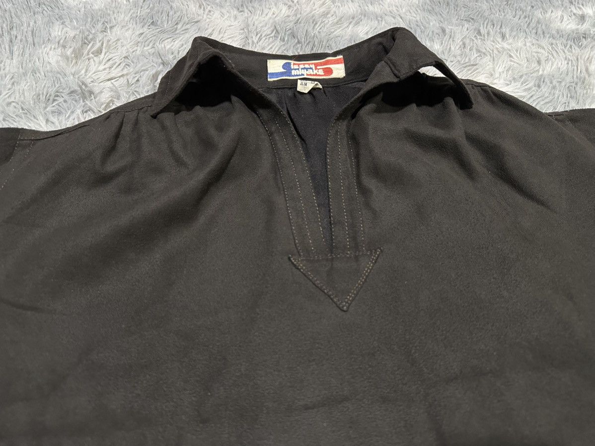 Issey Miyake 🔥70s Issey Miyake Oversized Pullover Shirt Skipper Collar Size US L / EU 52-54 / 3 - 8 Thumbnail