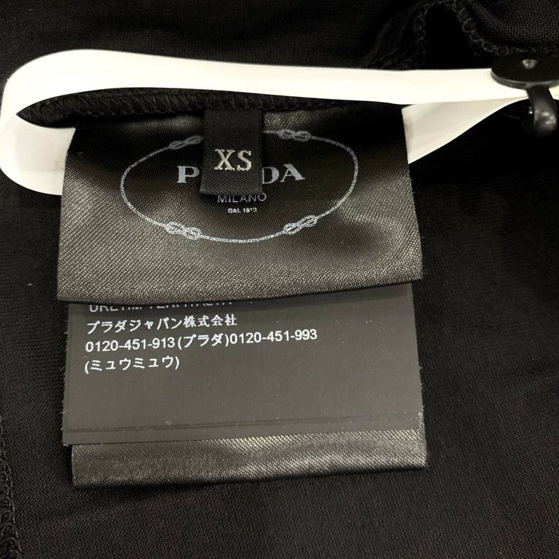 Prada Prada 21 styles of triangle strap design black cotton long- Size US XS / EU 42 / 0 - 7 Thumbnail