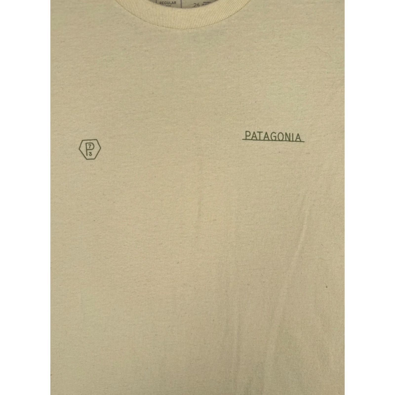 Patagonia Patagonia Shirt Men Small Yellow Forge Mark Responsibili-Tee Cotton Blend Size US S / EU 44-46 / 1 - 6 Thumbnail