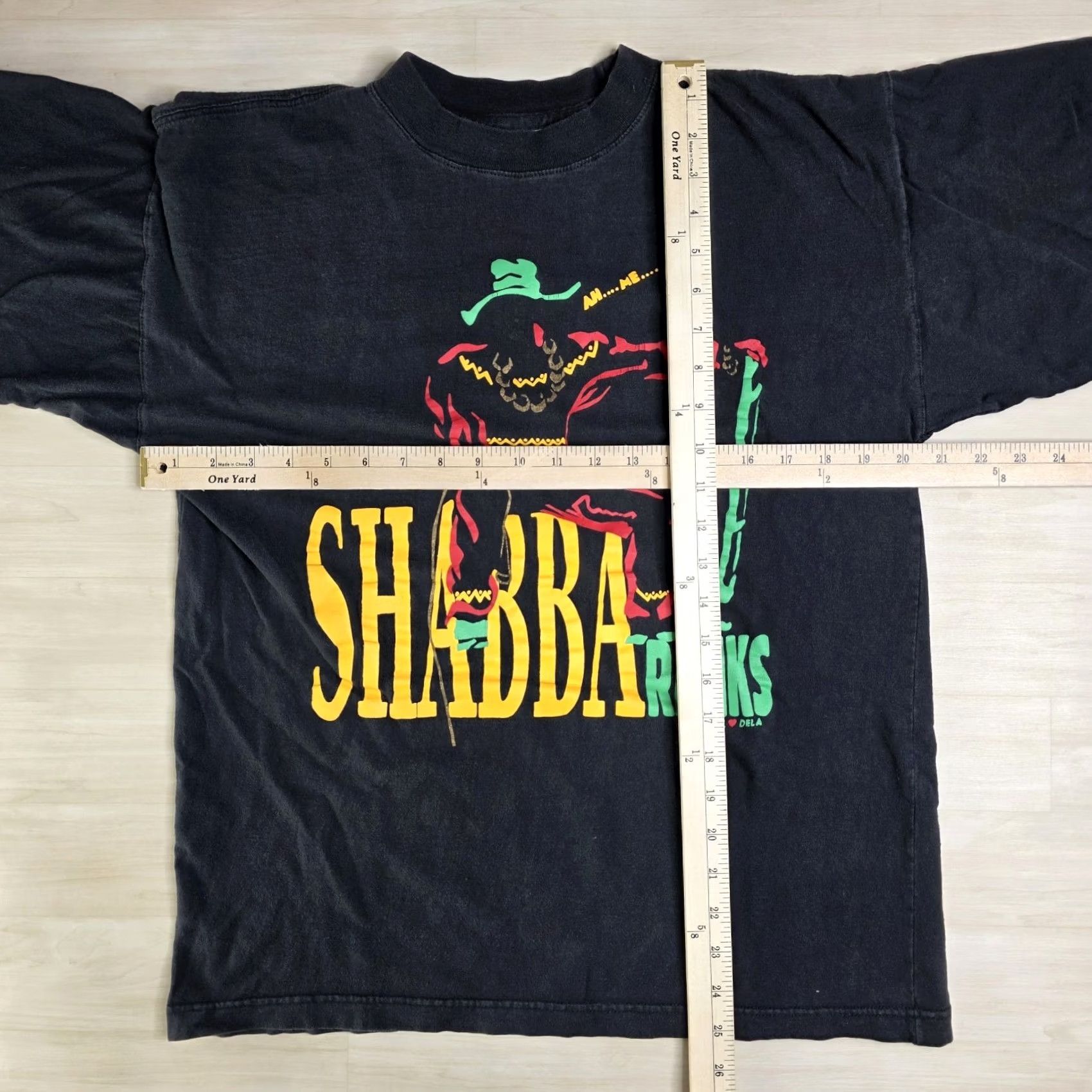 Vintage VINTAGE Shabba Ranks Shirt Reggae as Raw As Ever Tour Rap Tee Band Tee Size Large Black Mens T-Shirt 90s Size US L / EU 52-54 / 3 - 5 Thumbnail