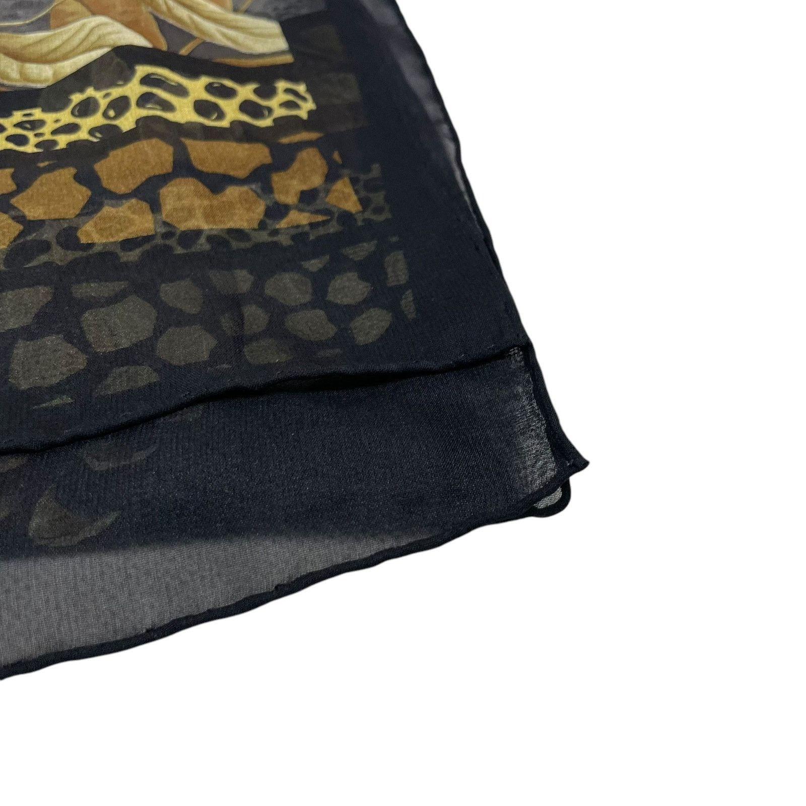 Salvatore Ferragamo Salvatore Ferragamo Multicolor Floral Square Classic Scarf Size ONE SIZE - 3 Thumbnail