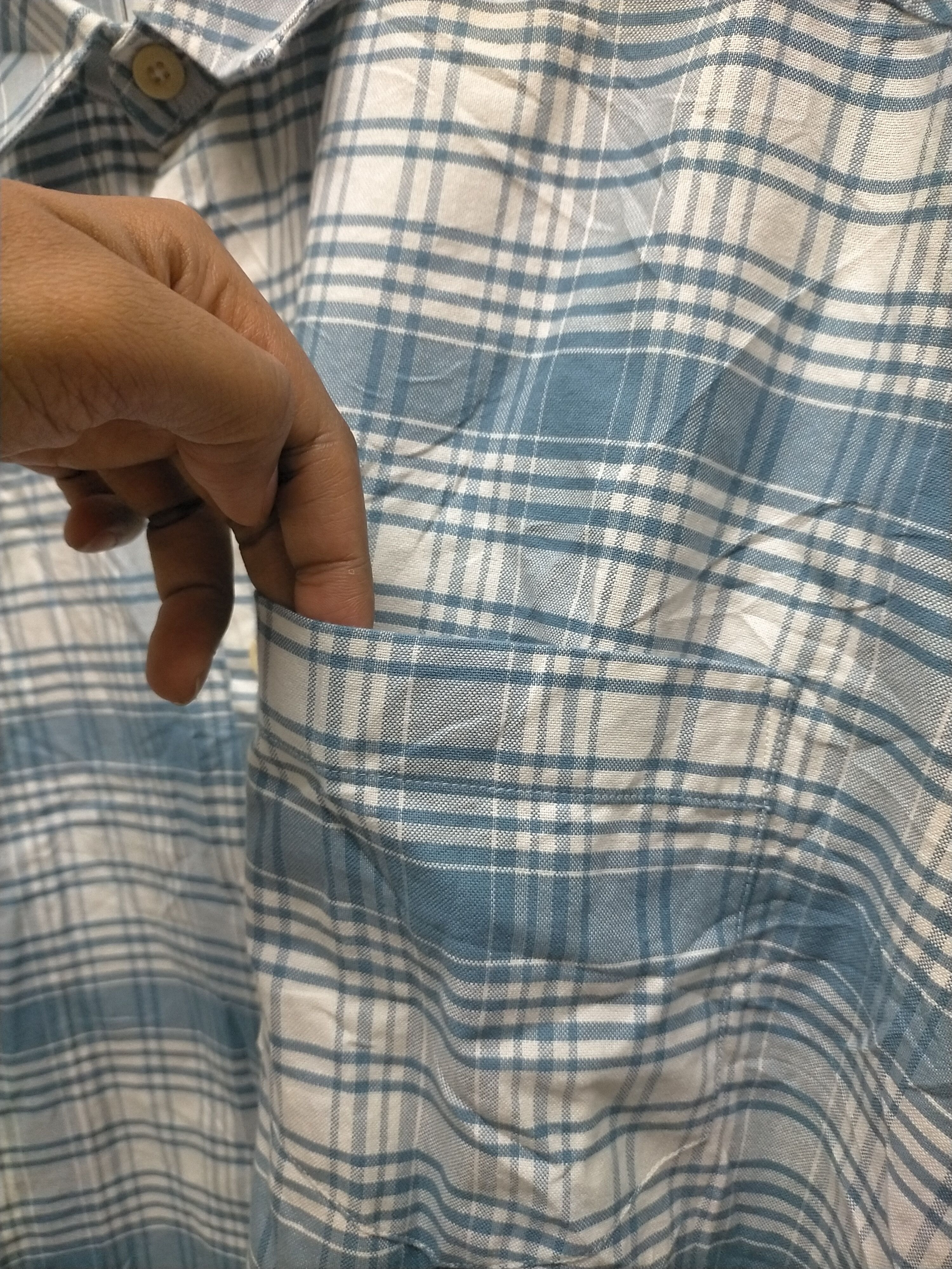 AMI AMI Plaid Checked Button Ups Boxy Fits Shirts Size US M / EU 48-50 / 2 - 6 Thumbnail