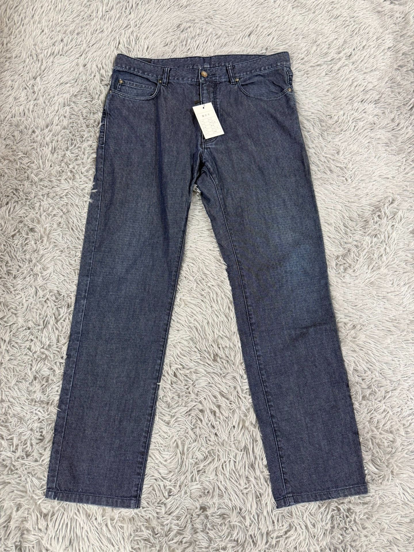 Ermenegildo Zegna Ermenegildo Zegna Casual Denim Blue Denim Jeans 41 Men Size US 41 - 1 Thumbnail