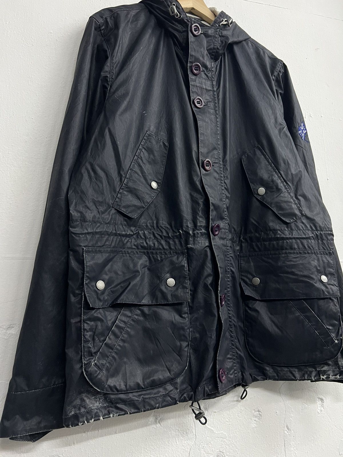 Barbour × Vintage Barbour Carbon Durham Kagoule Jacket Mens Size US M / EU 48-50 / 2 - 5 Thumbnail