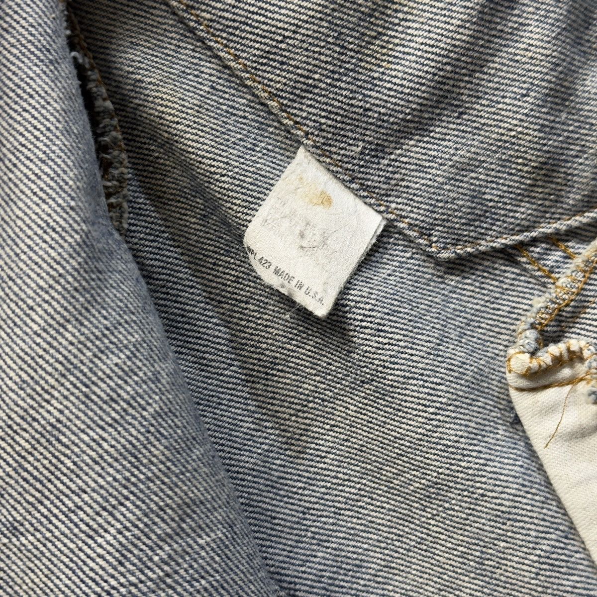 Levi's 80s Levi's Faded Distressed Jacket ERD Grunge Hedi Chrome Size US L / EU 52-54 / 3 - 15 Thumbnail